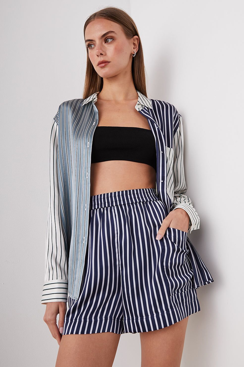 SPENCER SHIRT - KENT MULTI STRIPE sold by Rails product image thumbnail 5