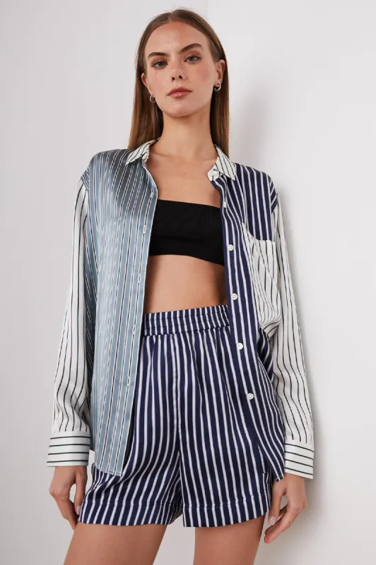 SPENCER SHIRT - KENT MULTI STRIPE sold by Rails