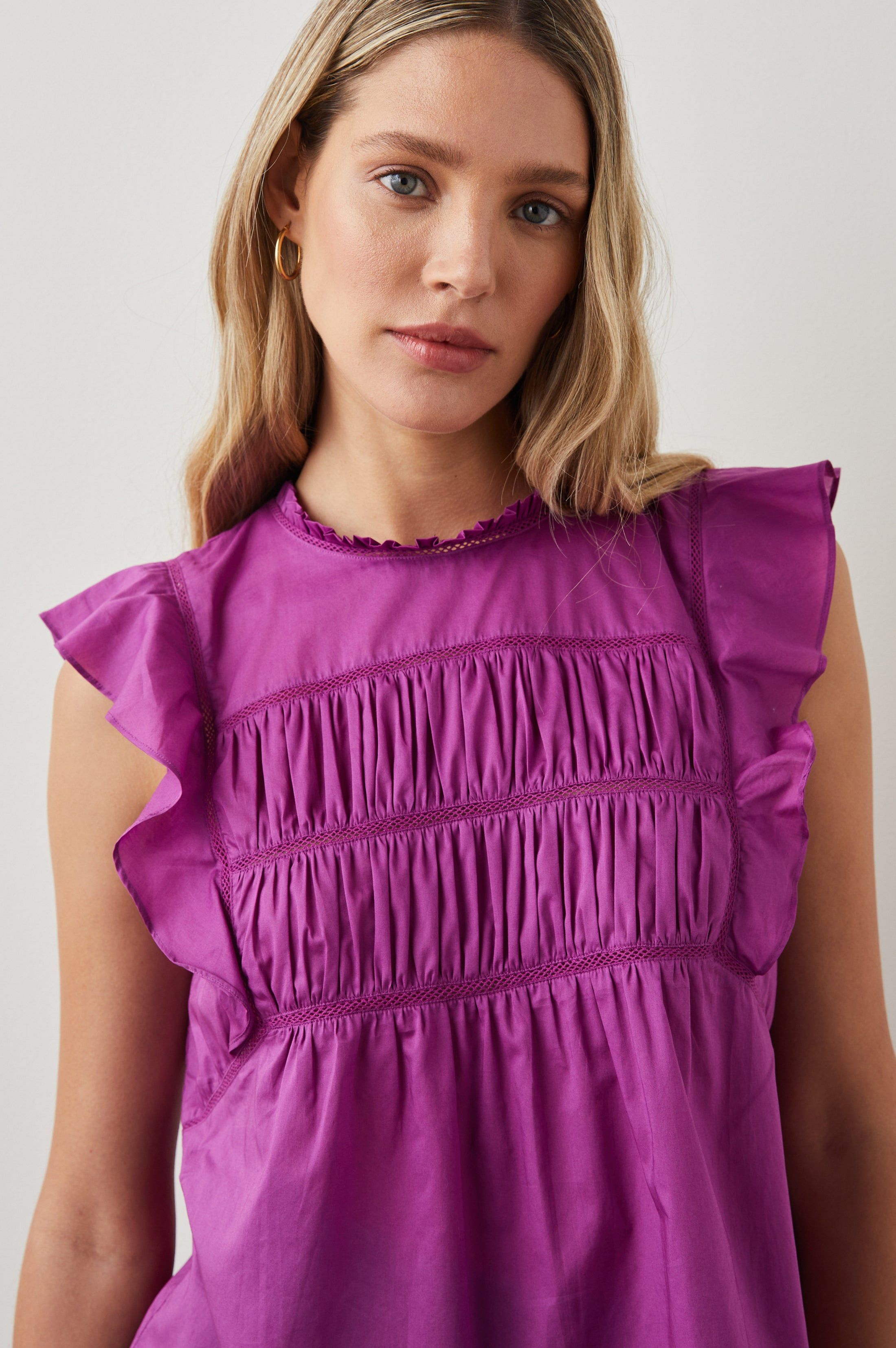 FILOMENA TOP - BERRY sold by Rails product image thumbnail 4