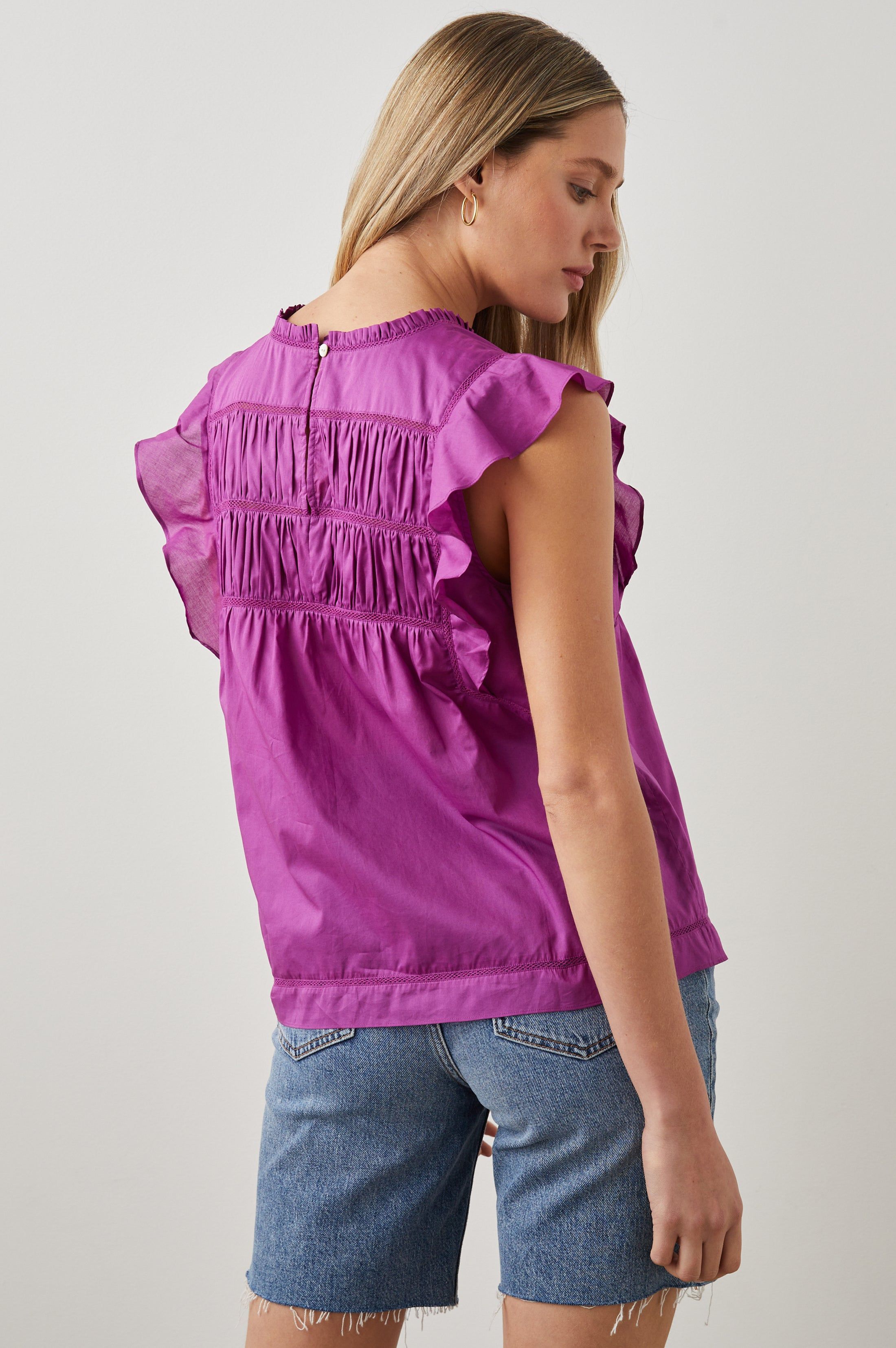 FILOMENA TOP - BERRY sold by Rails product image thumbnail 5