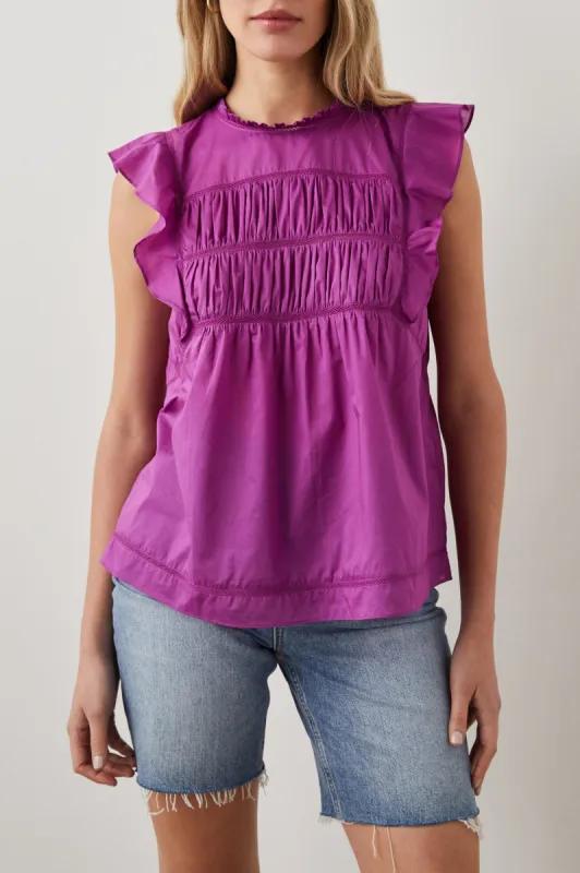 FILOMENA TOP - BERRY sold by Rails