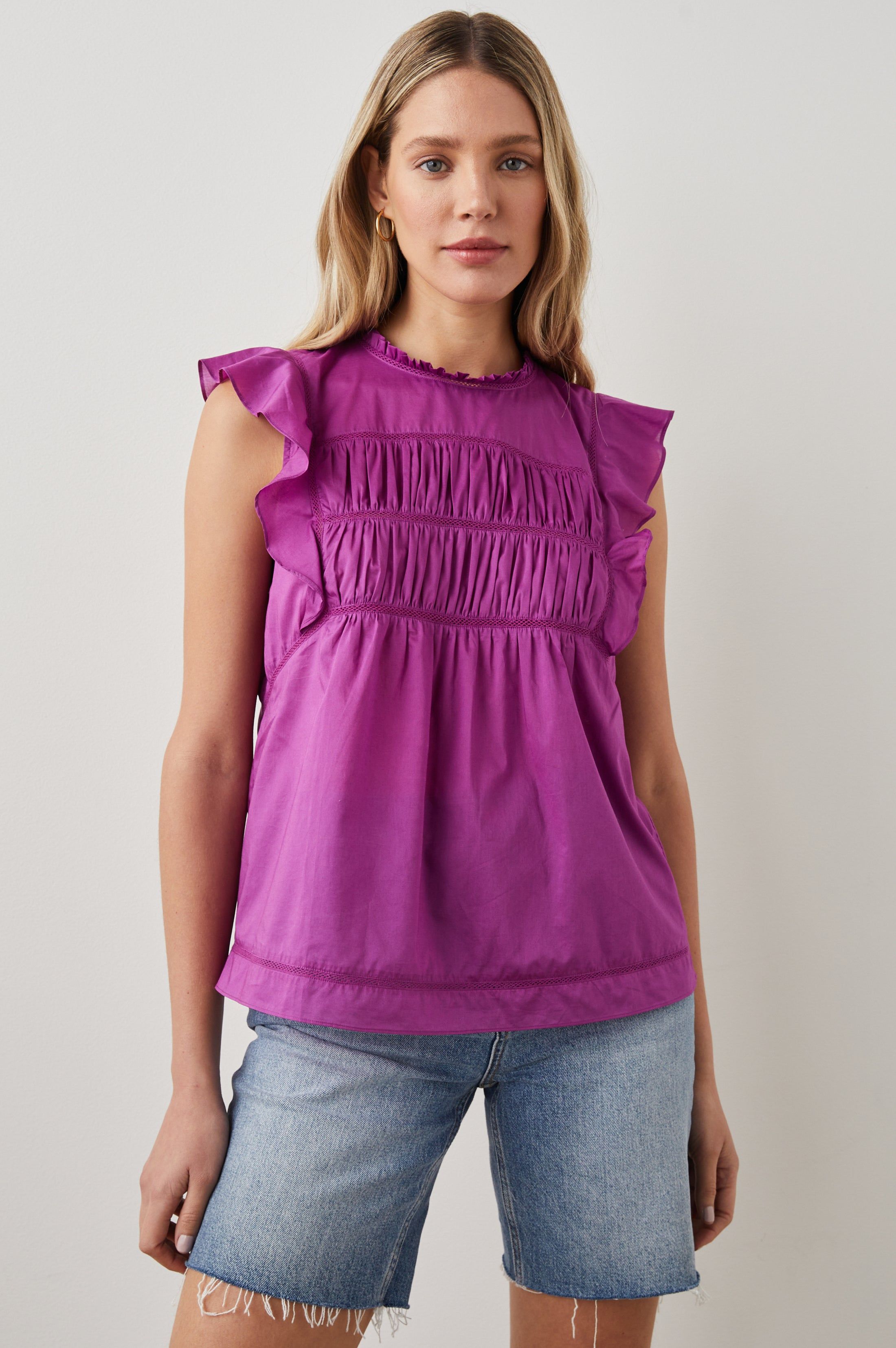 FILOMENA TOP - BERRY sold by Rails