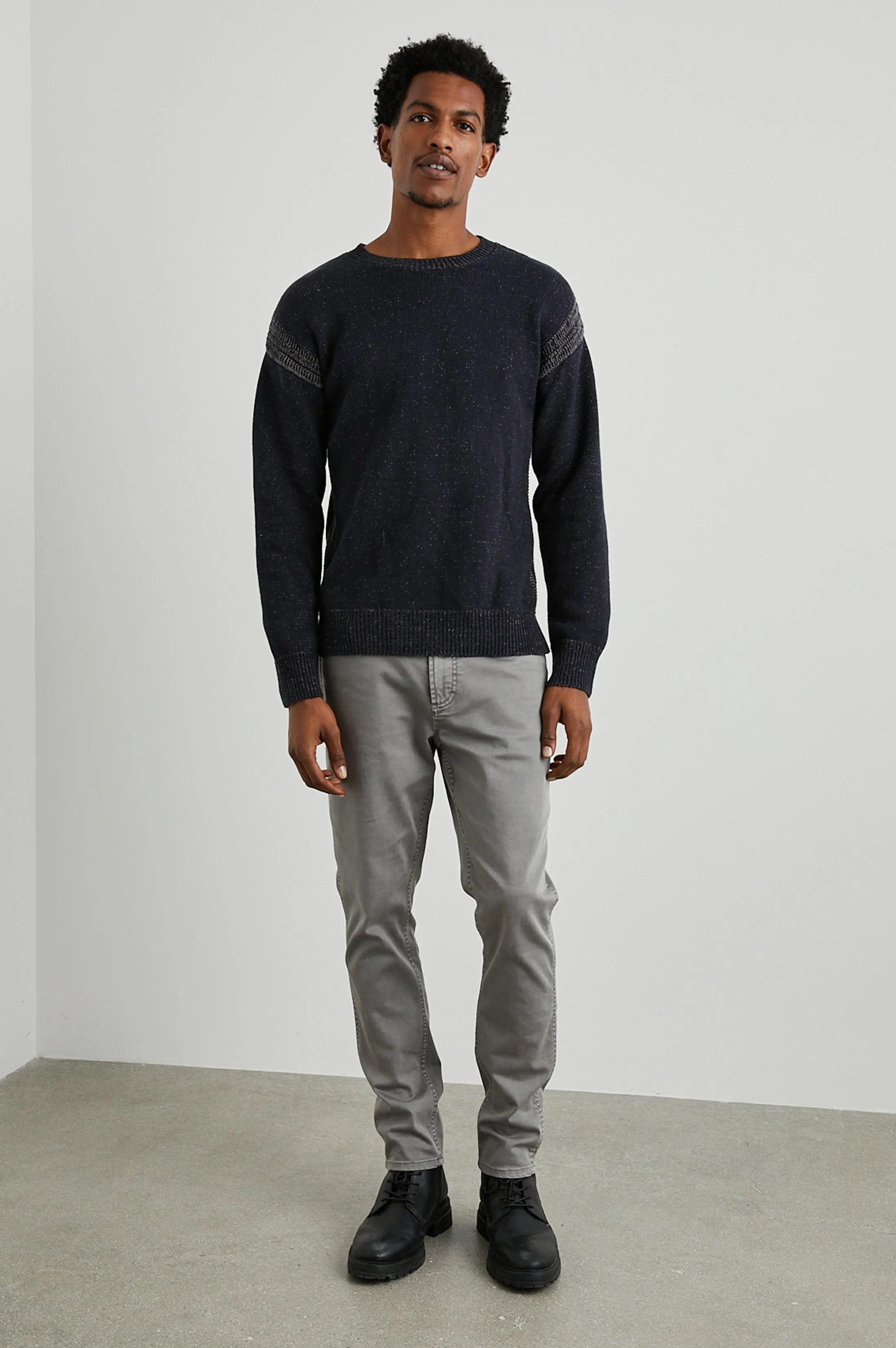 BRYCE SWEATER - NAVY sold by Rails product image thumbnail 3