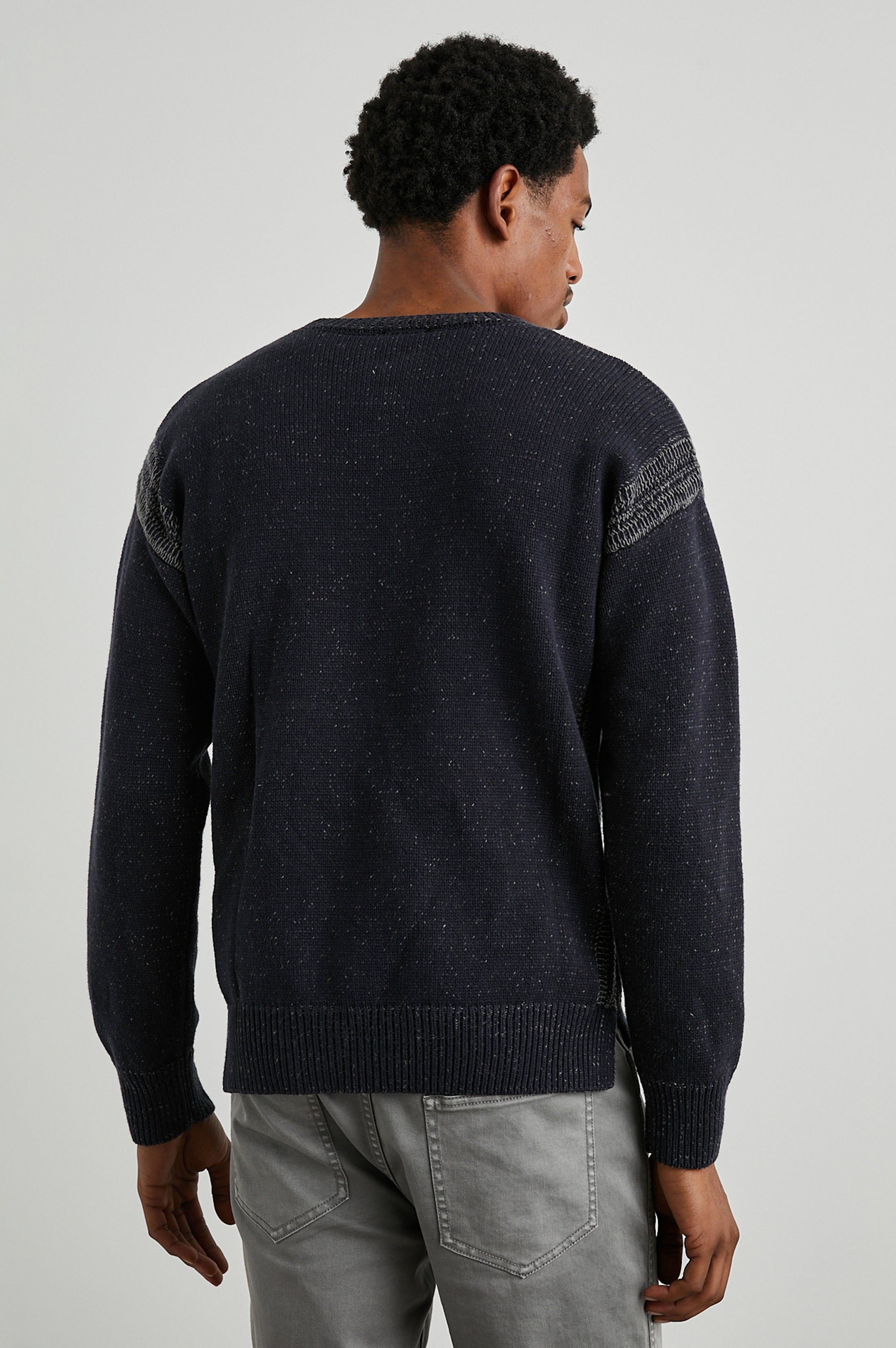 BRYCE SWEATER - NAVY sold by Rails product image thumbnail 6
