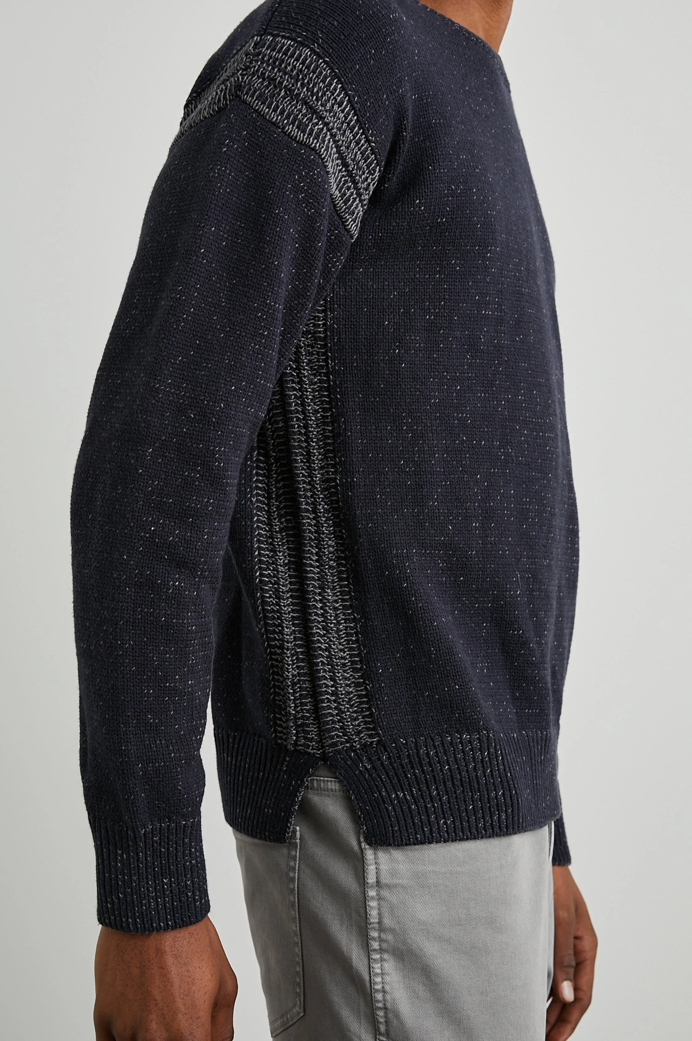 BRYCE SWEATER - NAVY sold by Rails product image thumbnail 5