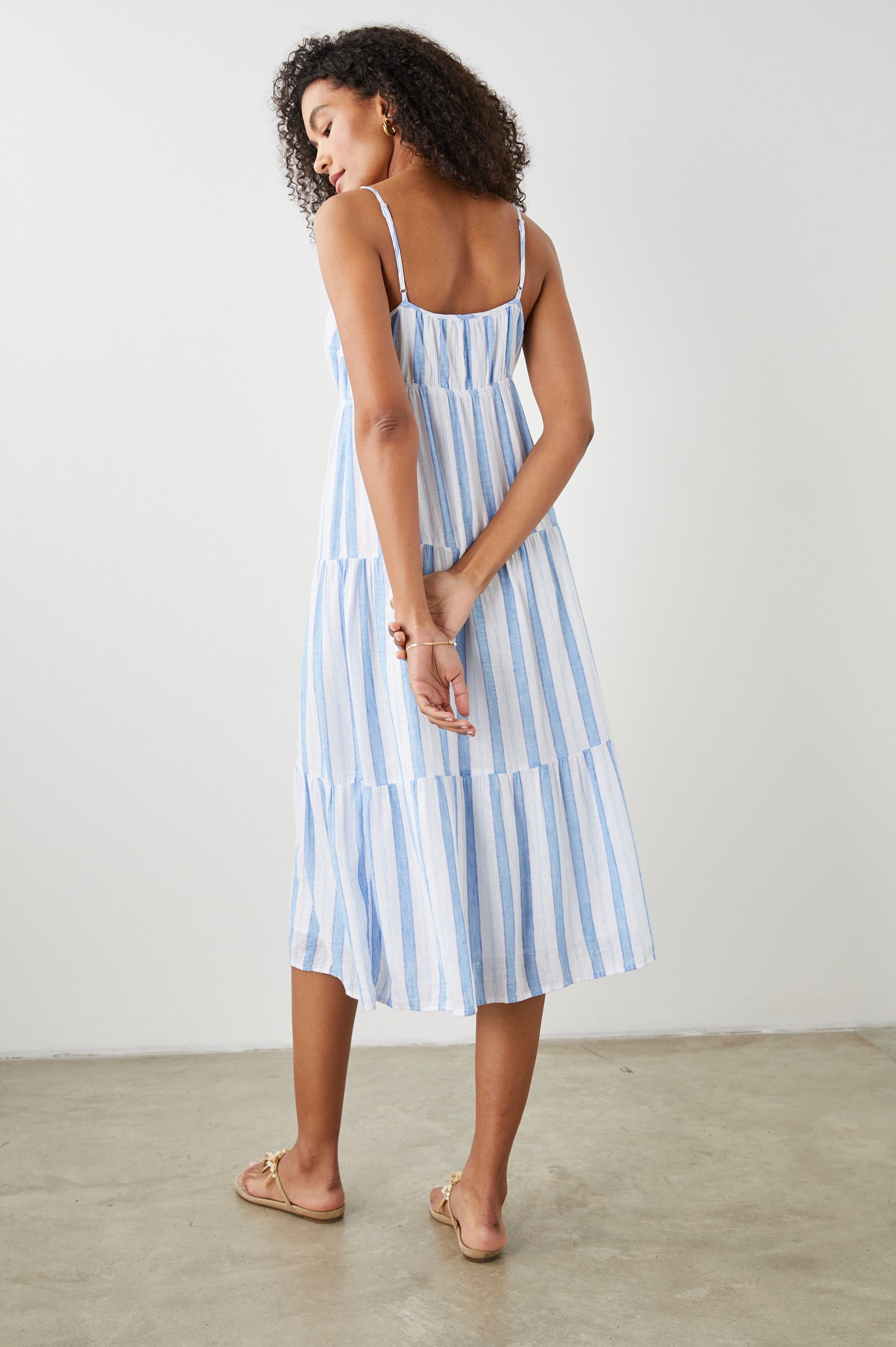AVRIL DRESS - GIBSON STRIPE sold by Rails product image thumbnail 5