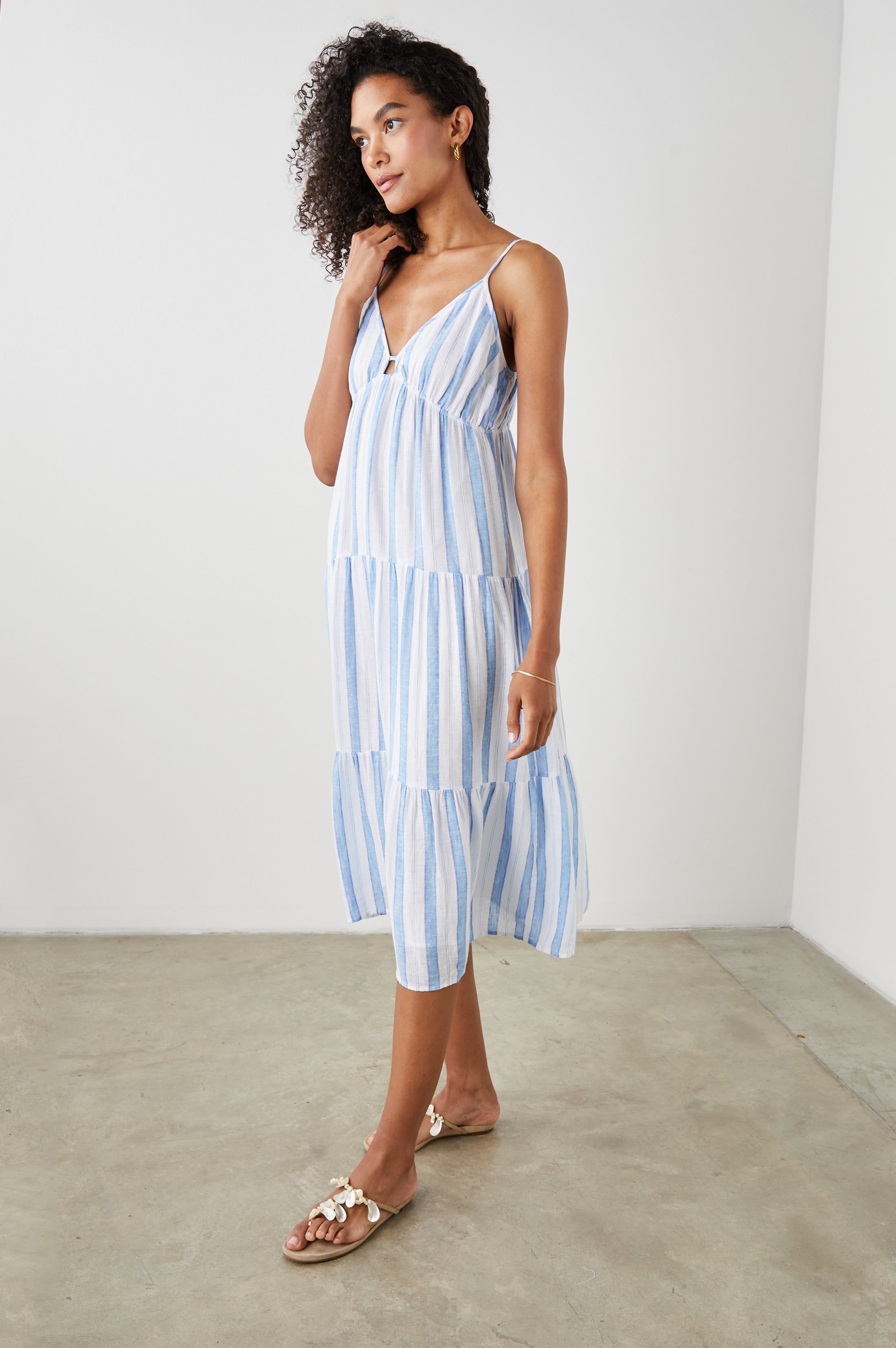 AVRIL DRESS - GIBSON STRIPE sold by Rails product image thumbnail 2