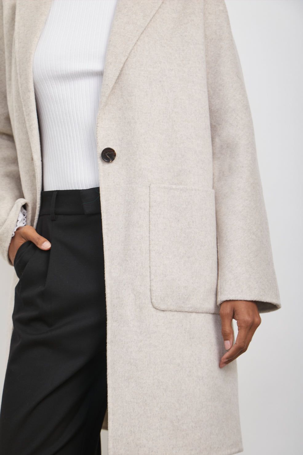 EVEREST COAT - OATMEAL sold by Rails product image thumbnail 2