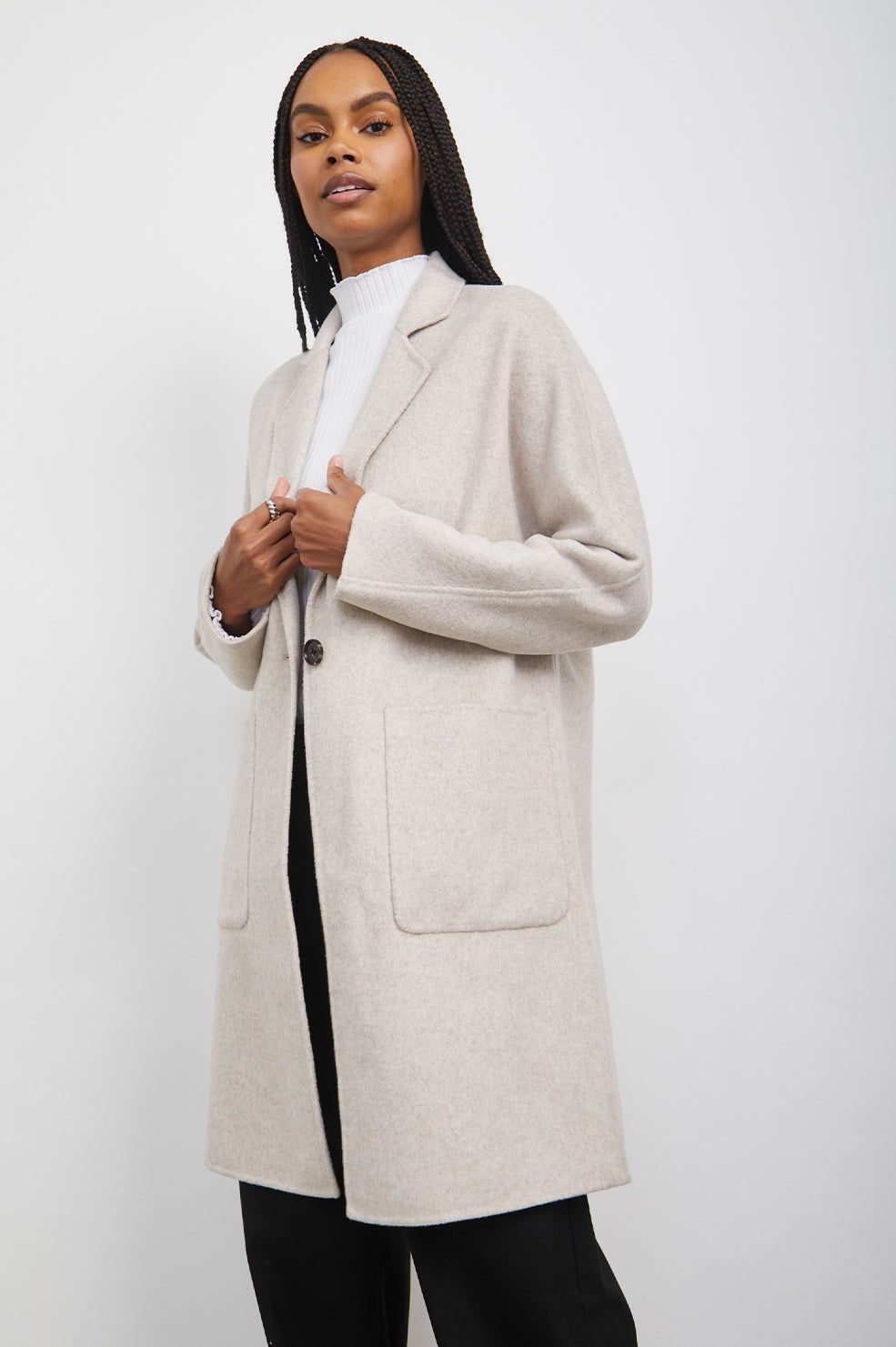 EVEREST COAT - OATMEAL sold by Rails product image thumbnail 4