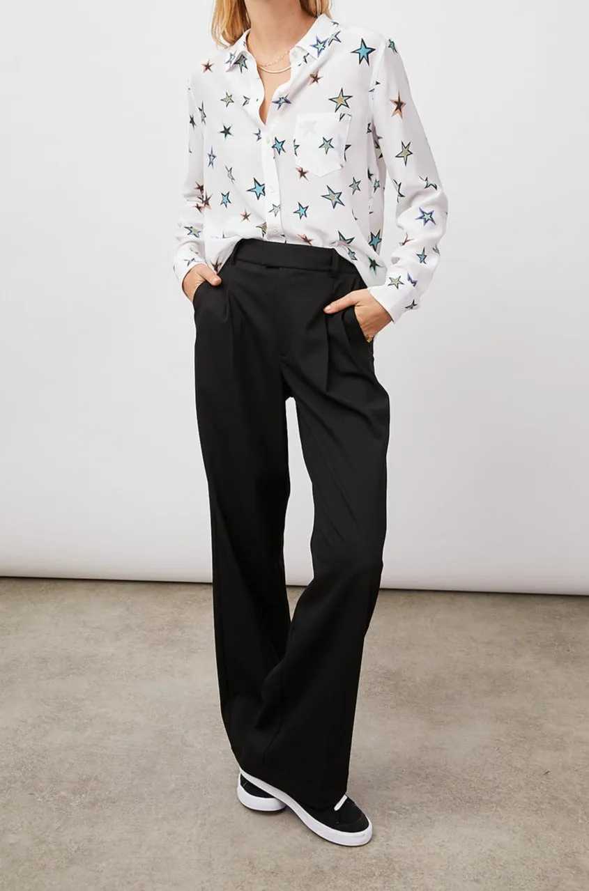 KATE SHIRT - IVORY COSMIC STARS sold by Rails product image thumbnail 3