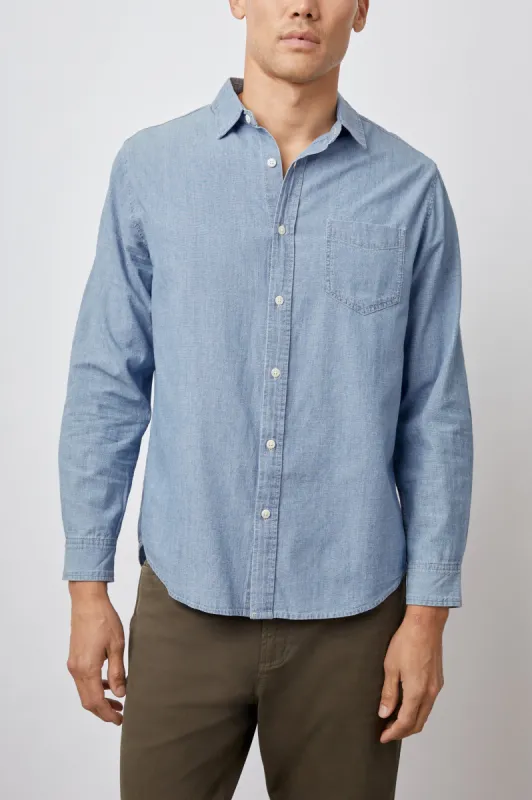 COLTON SHIRT - MEDIUM VINTAGE WASH sold by Rails