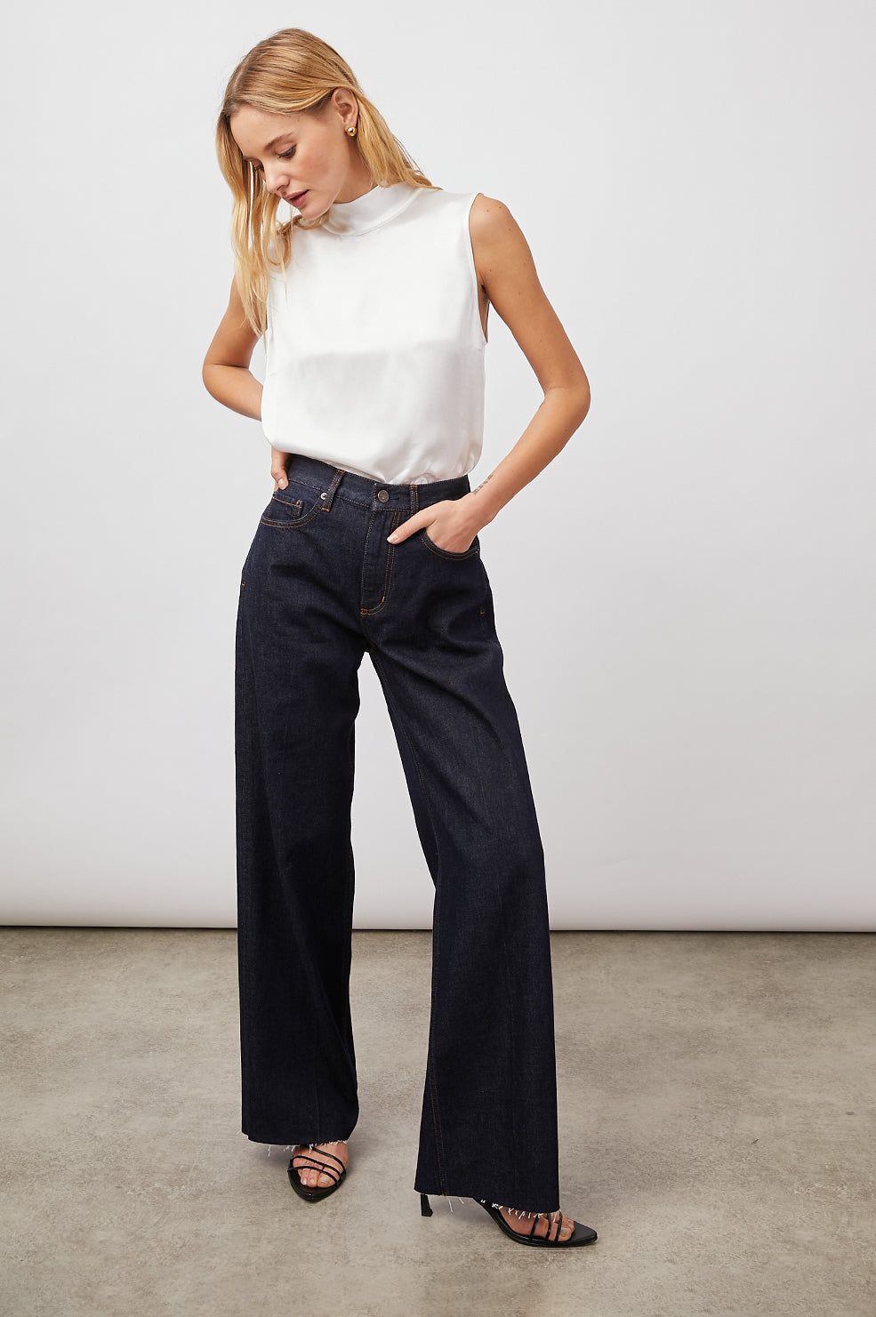 YOLIE TOP - WHITE sold by Rails product image thumbnail 3