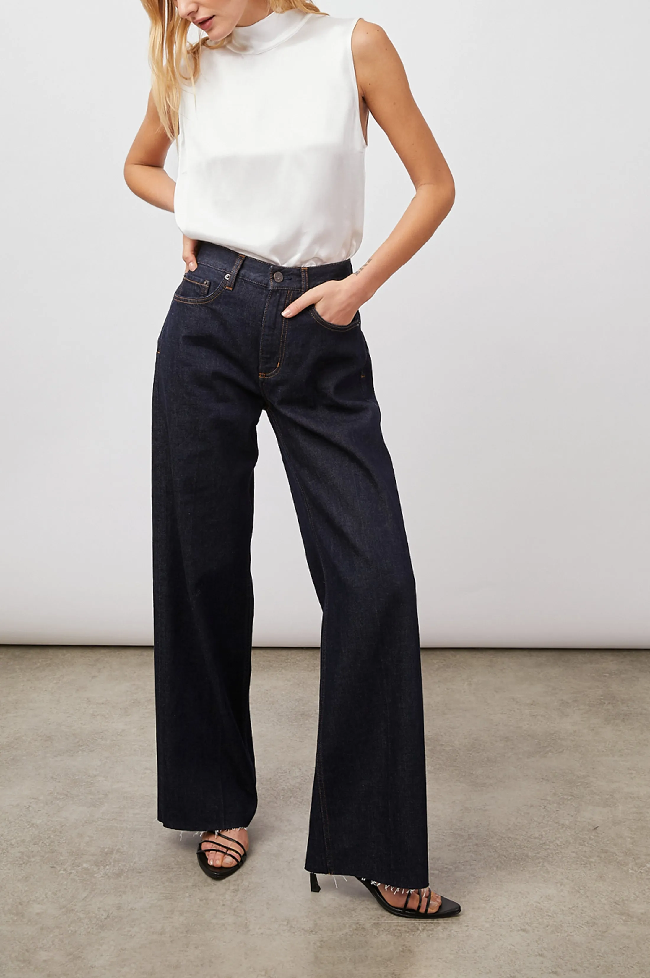 YOLIE TOP - WHITE sold by Rails product image thumbnail 3