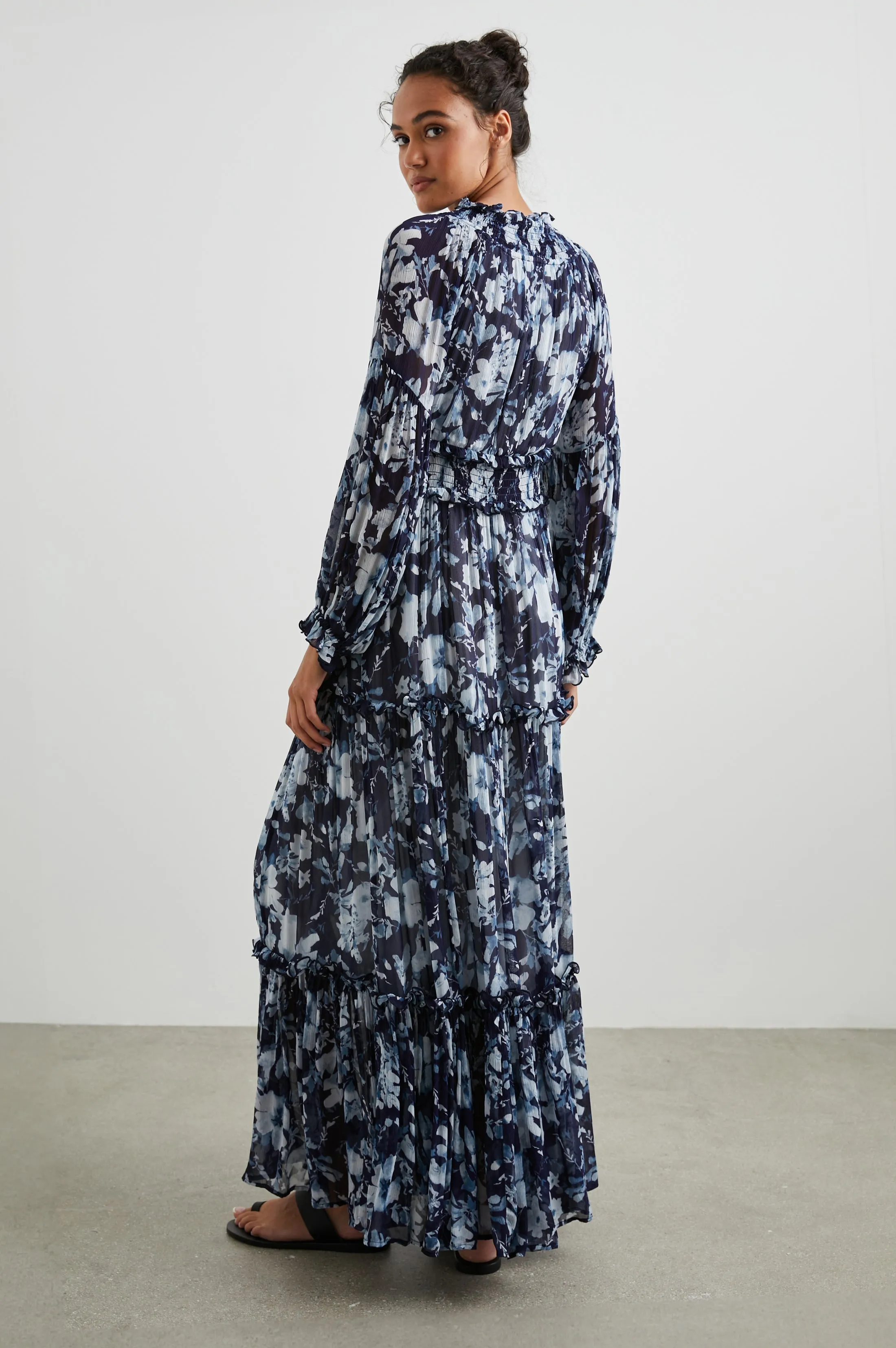 FREDERICA DRESS - INDIGO BLOSSOMS sold by Rails product image thumbnail 3
