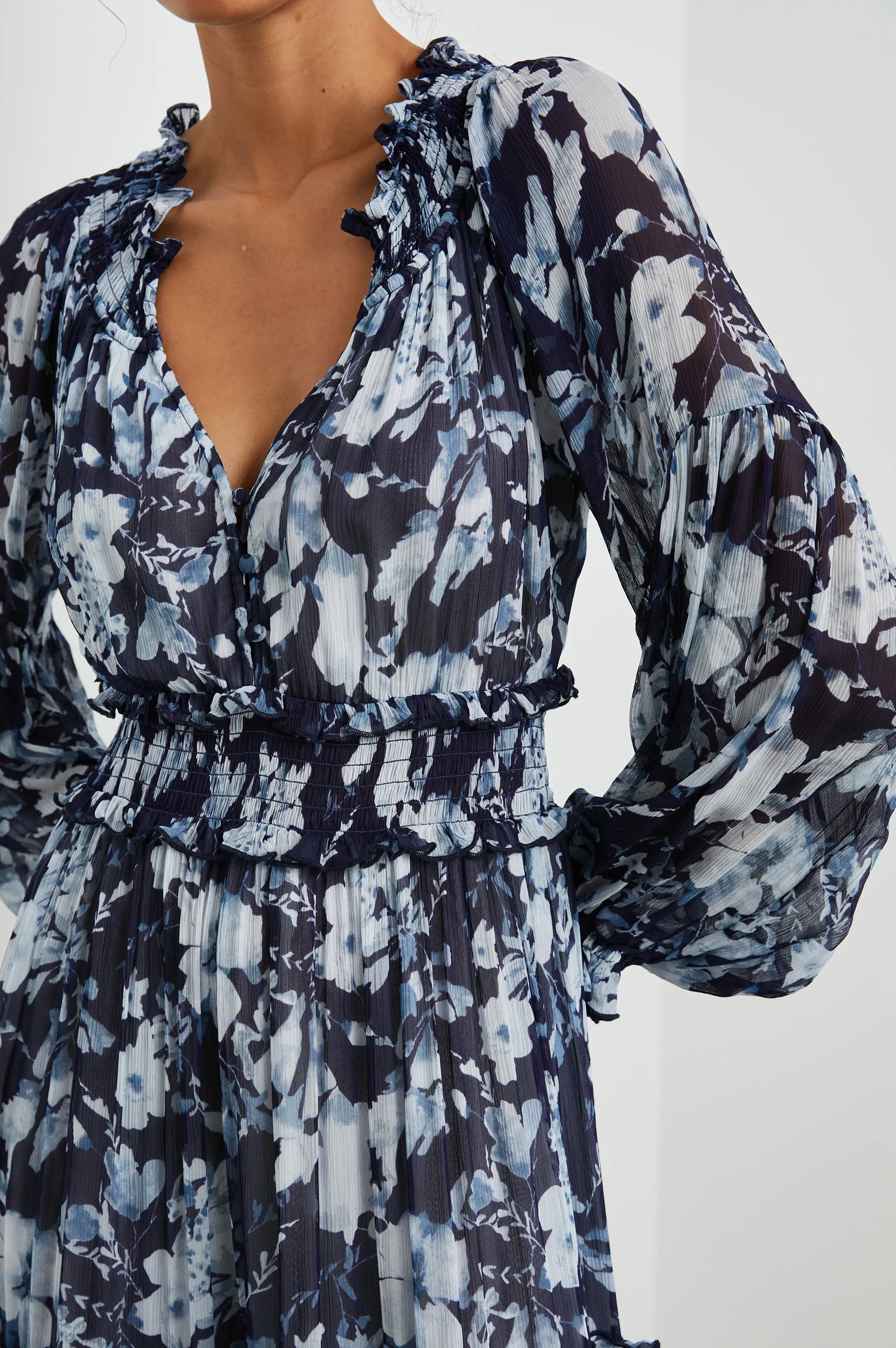 FREDERICA DRESS - INDIGO BLOSSOMS sold by Rails product image thumbnail 2