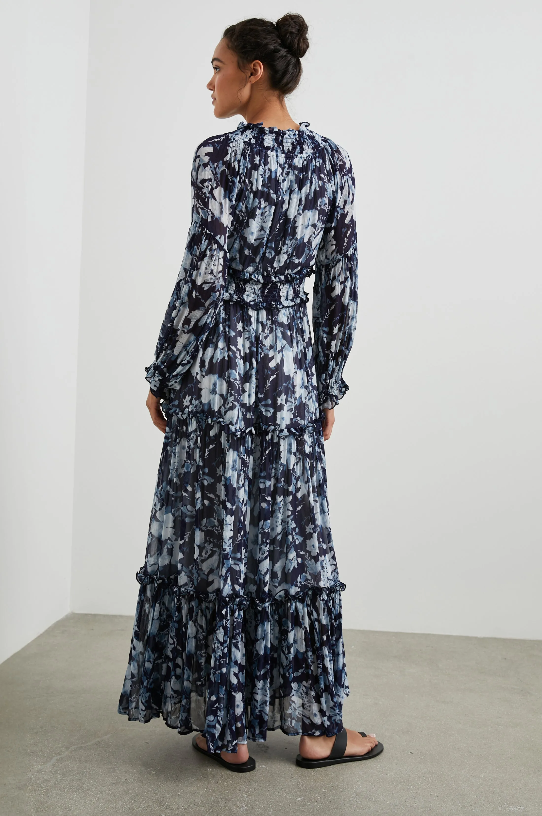 FREDERICA DRESS - INDIGO BLOSSOMS sold by Rails product image thumbnail 4