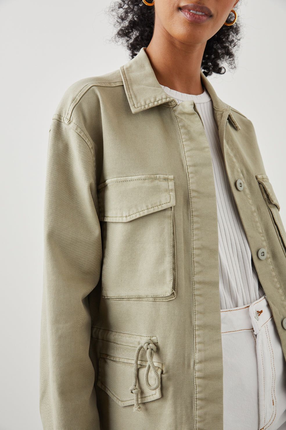 EVAN JACKET - SAGE sold by Rails product image thumbnail 2
