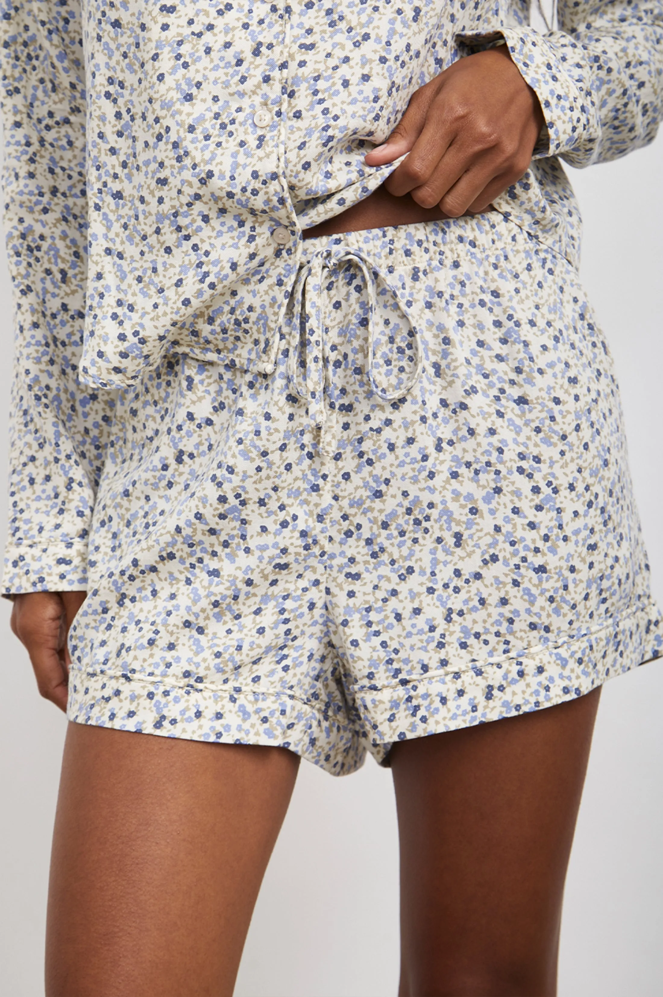 KELLEN PAJAMA SET - BLUE AZELEA sold by Rails product image thumbnail 2