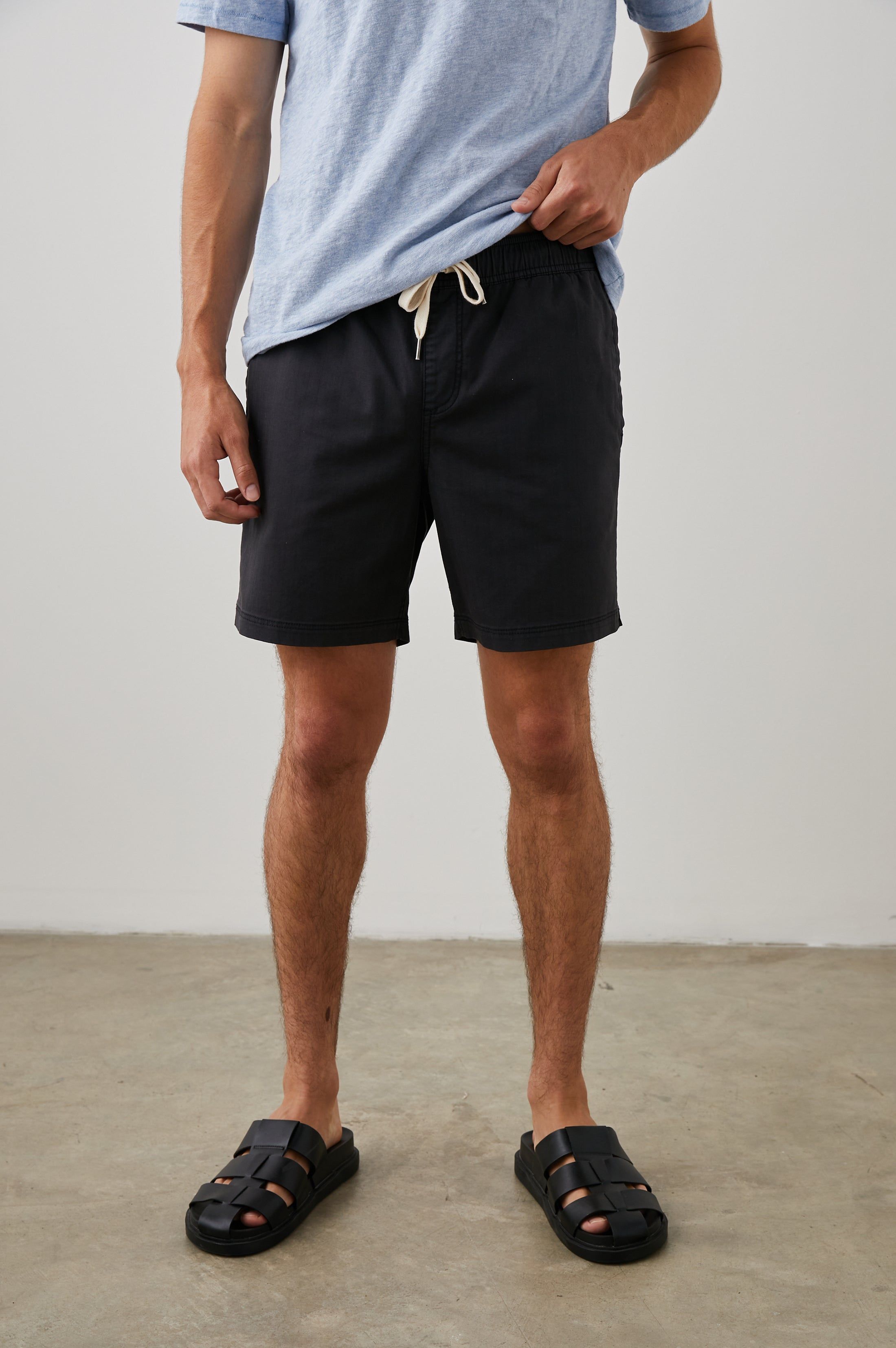 CRUZ SHORT - WASHED BLACK sold by Rails product image thumbnail 2