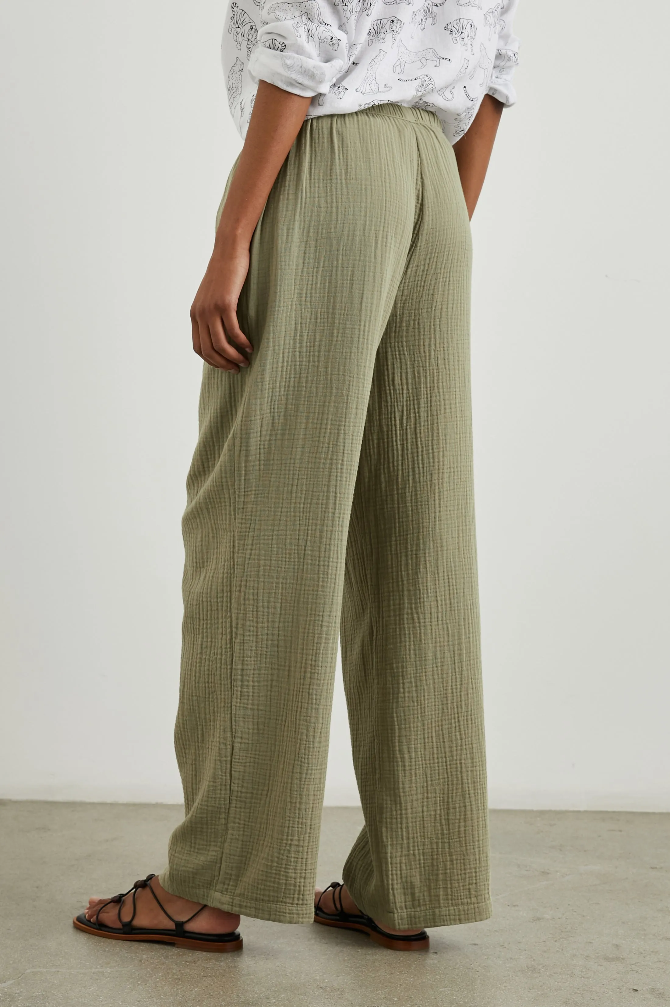 EMMIE PANT - GAUZE MERMAID sold by Rails product image thumbnail 5