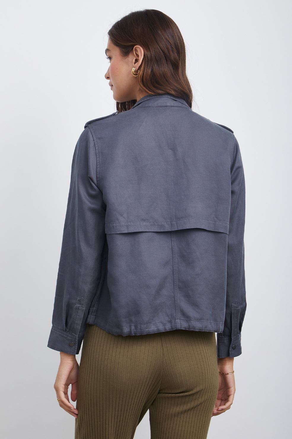 COLLINS JACKET - PAVEMENT TWILL sold by Rails product image thumbnail 5
