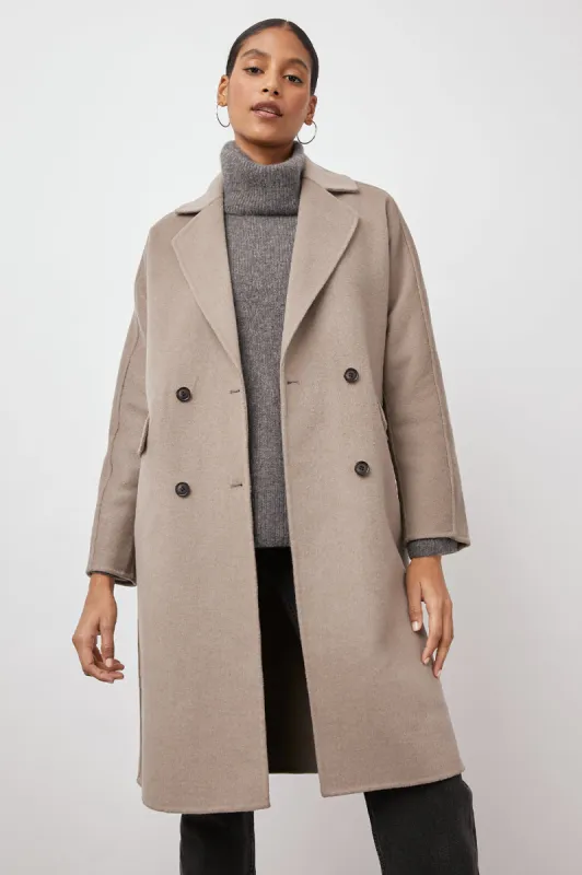 BRISTOL COAT - MINK sold by Rails