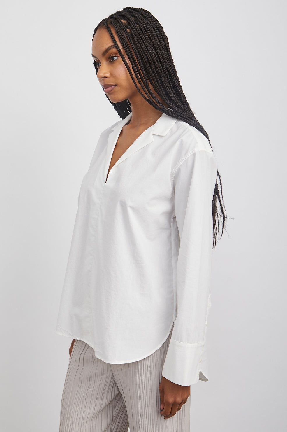 JUDE TOP - WHITE sold by Rails product image thumbnail 4