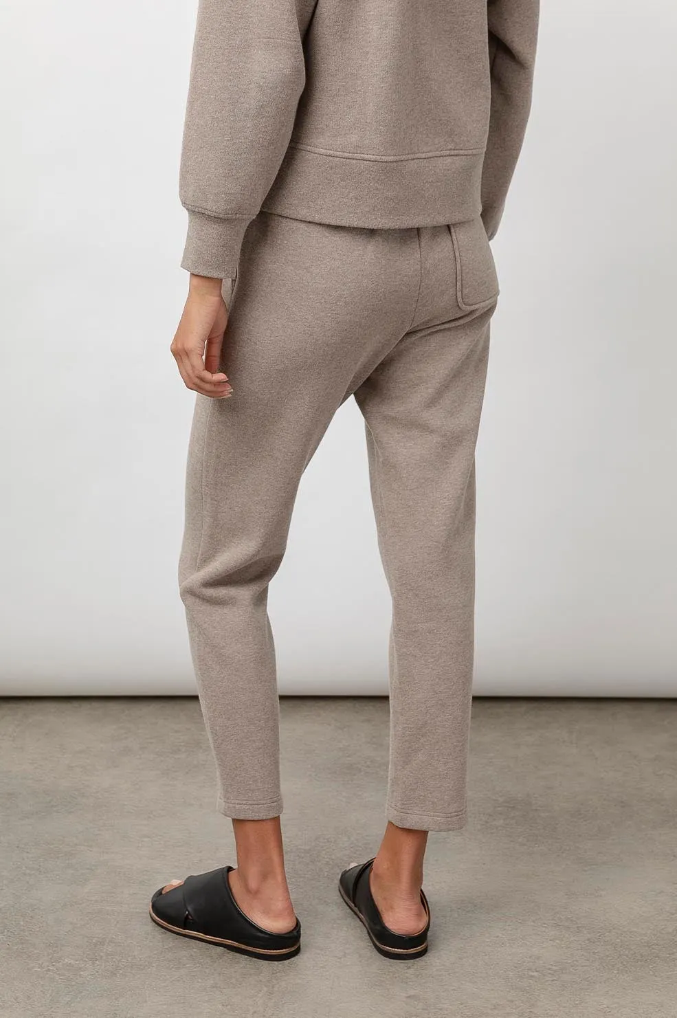 EDNA SWEATPANT - LATTE HEATHER sold by Rails product image thumbnail 3