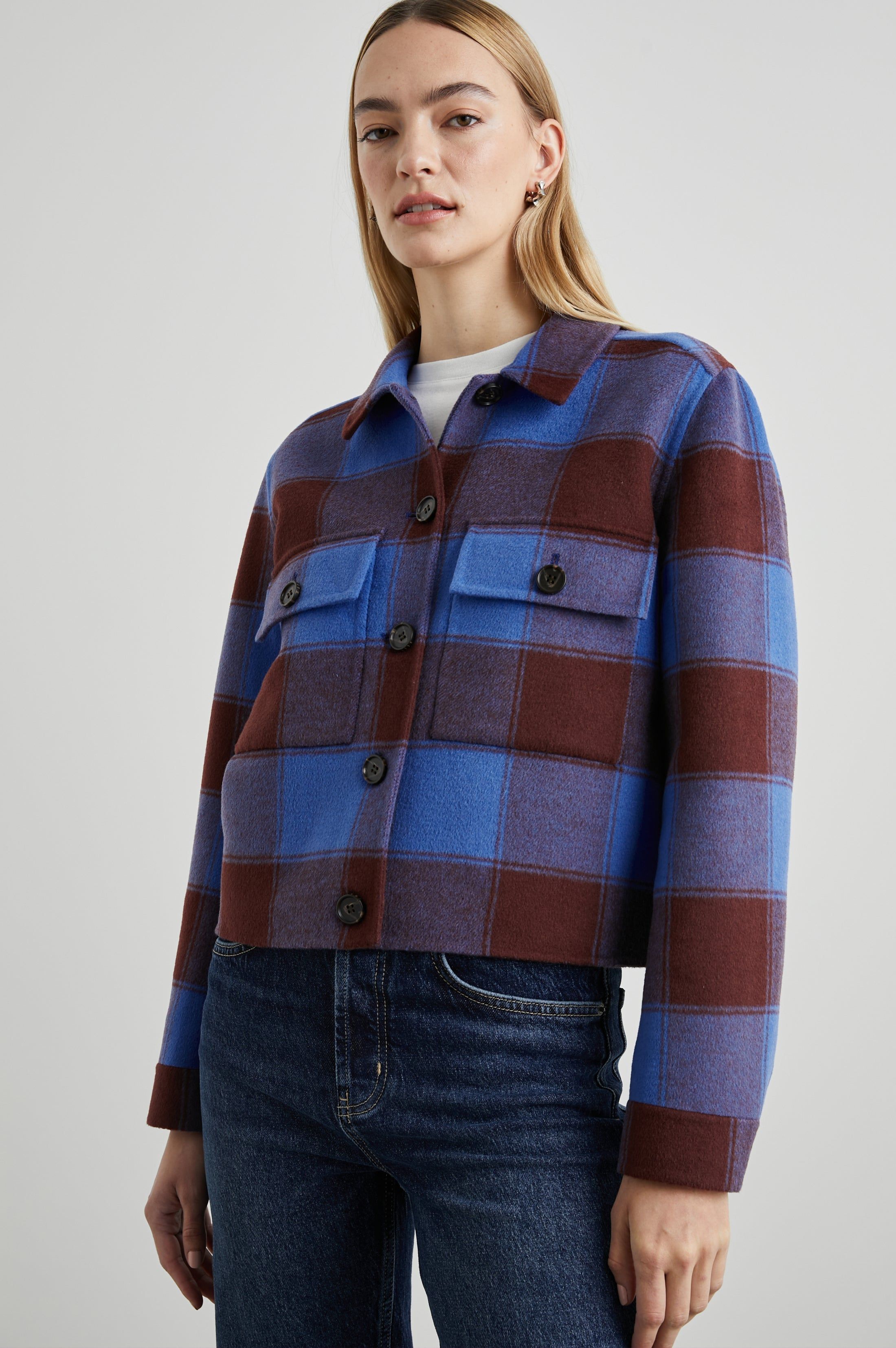 STEFFI JACKET - COBALT CHOCOLATE sold by Rails product image thumbnail 4