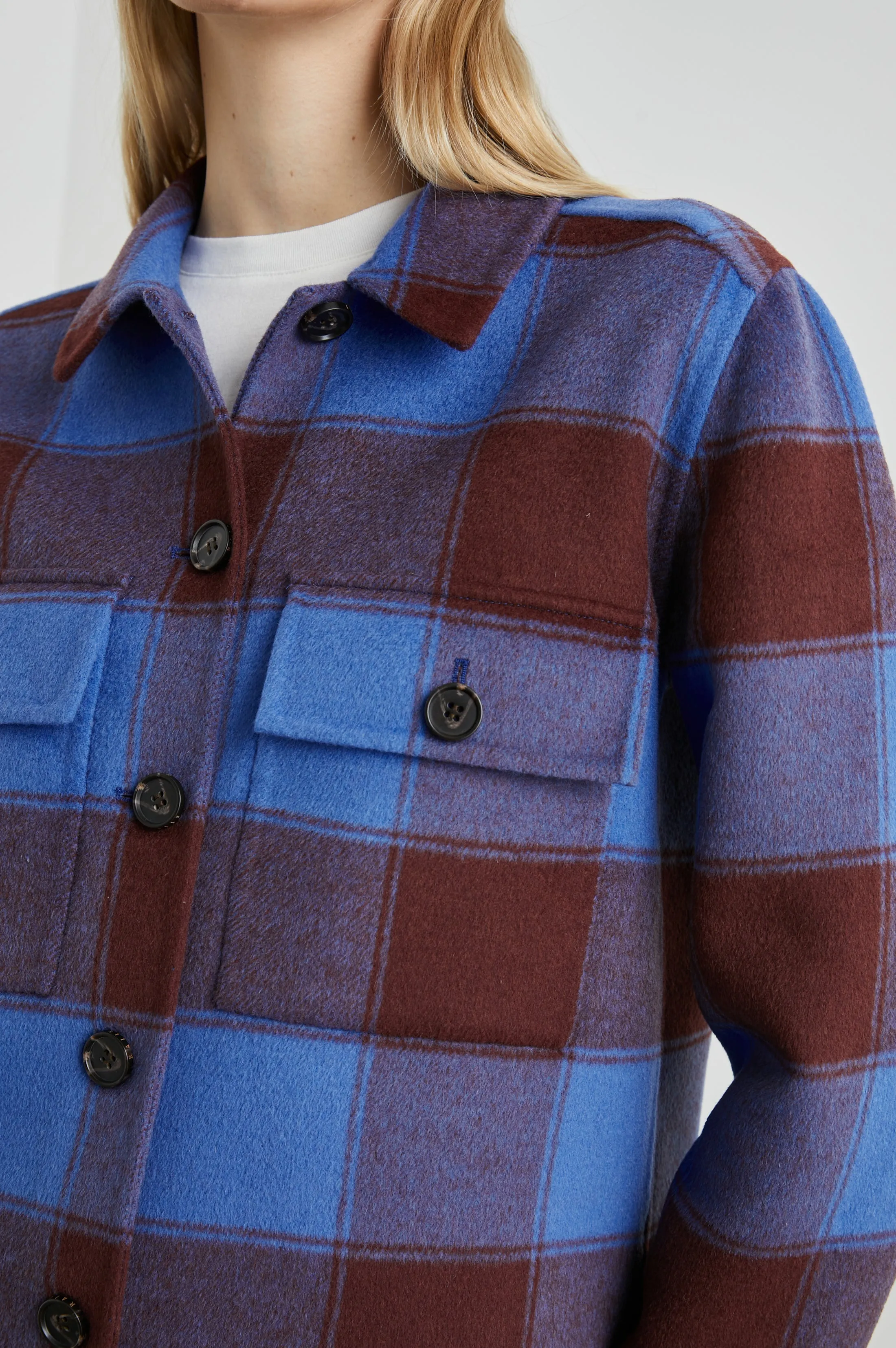 STEFFI JACKET - COBALT CHOCOLATE sold by Rails product image thumbnail 2