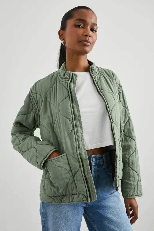 DENVER JACKET - SAGE DENIM sold by Rails