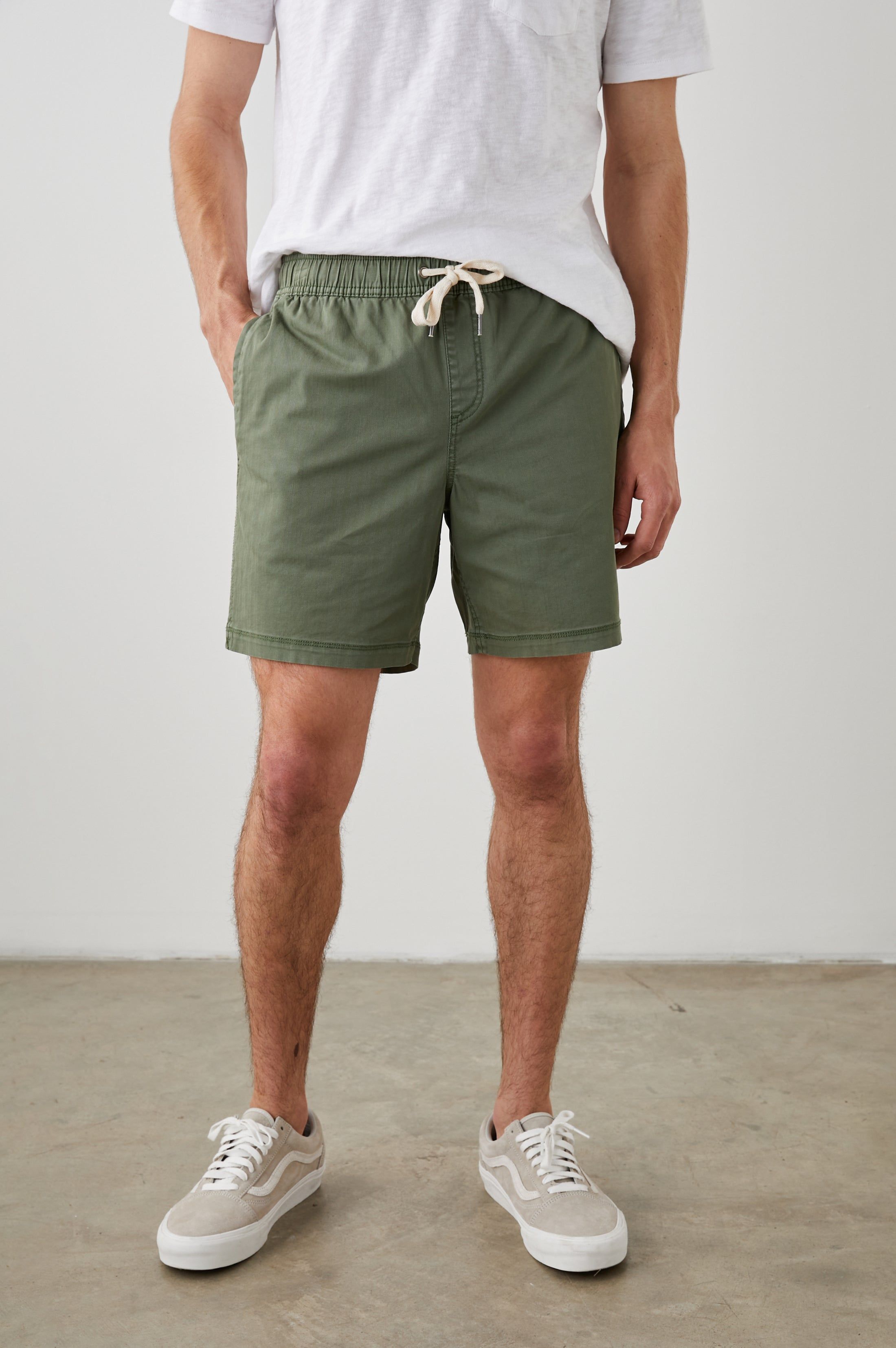 CRUZ SHORT - SPRING OLIVE sold by Rails product image thumbnail 2