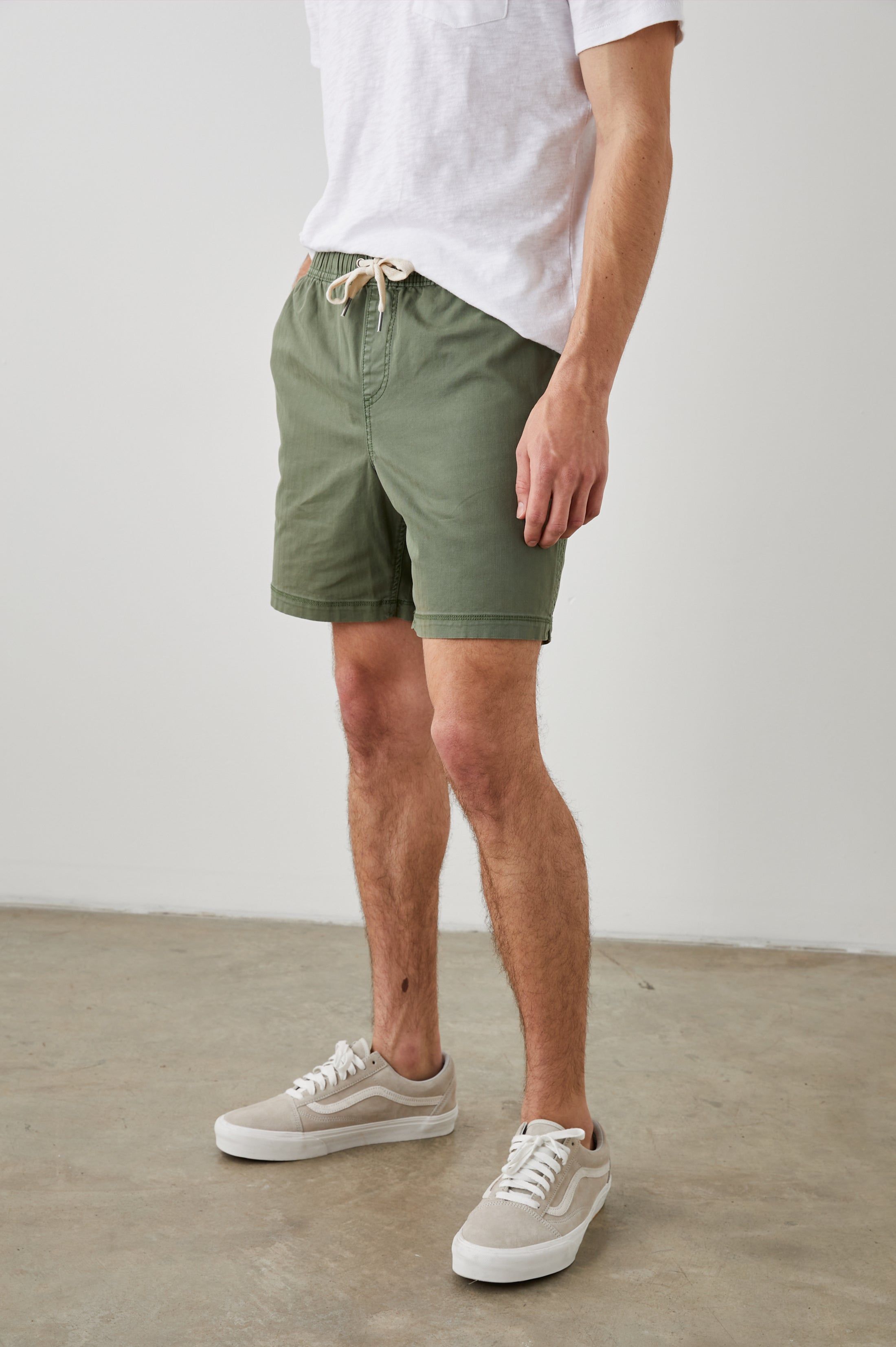 CRUZ SHORT - SPRING OLIVE sold by Rails product image thumbnail 4