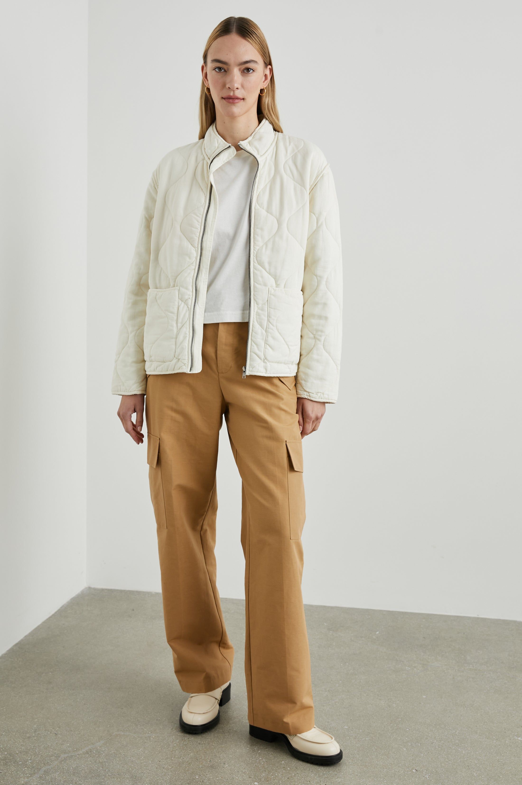 DENVER JACKET - PEARL sold by Rails product image thumbnail 3