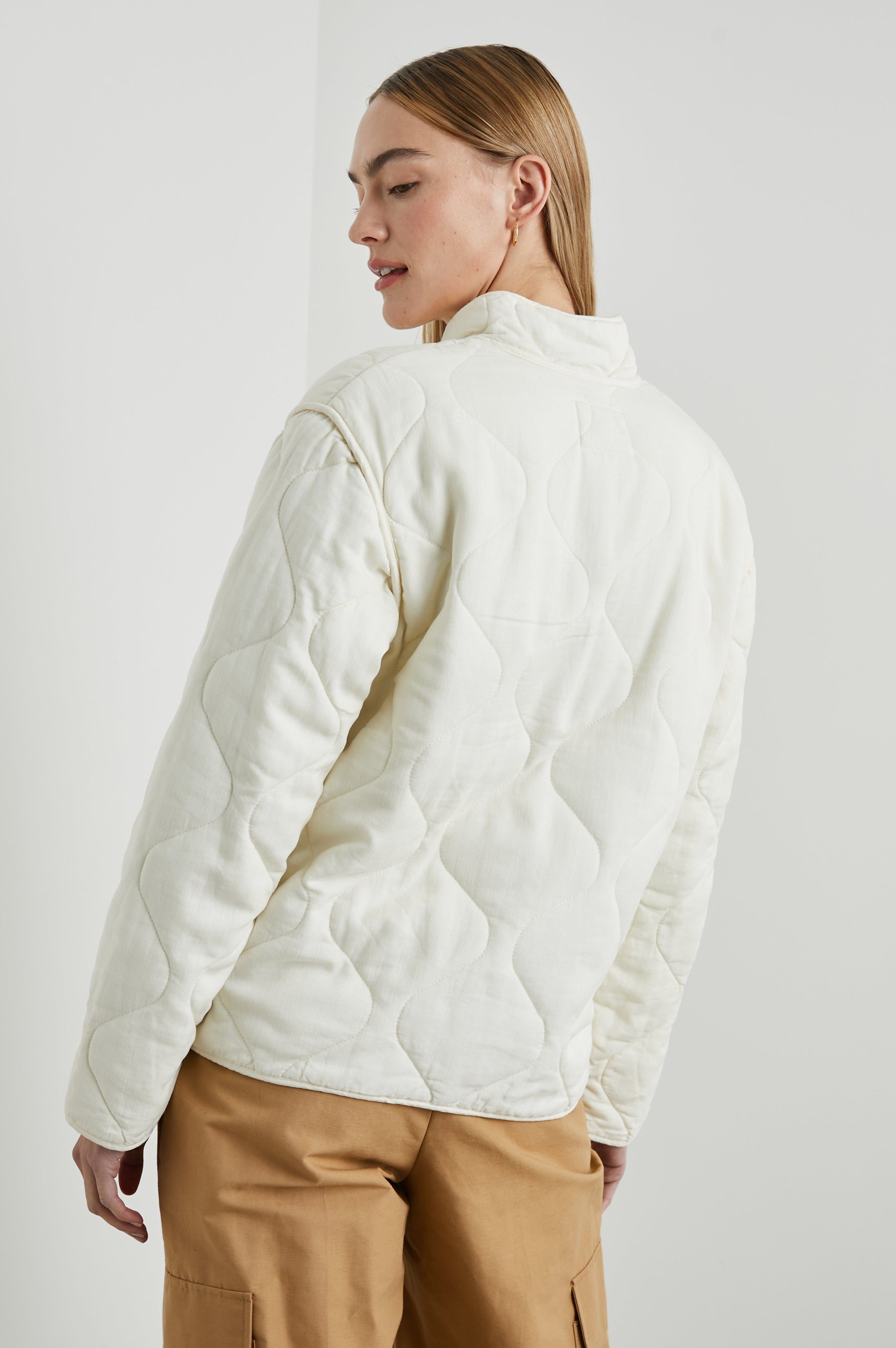 DENVER JACKET - PEARL sold by Rails product image thumbnail 5