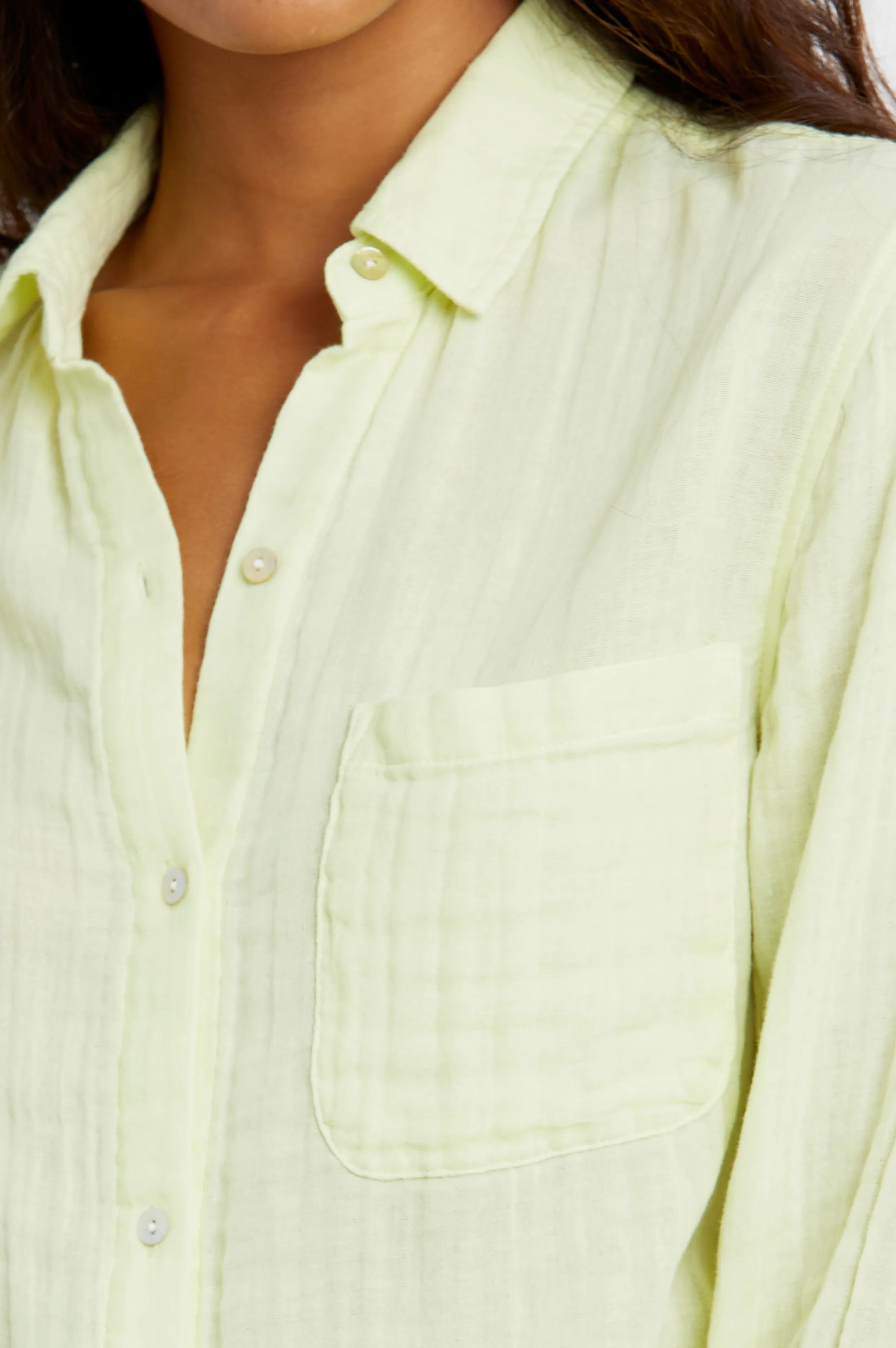 ELLIS SHIRT - LIMON sold by Rails product image thumbnail 2