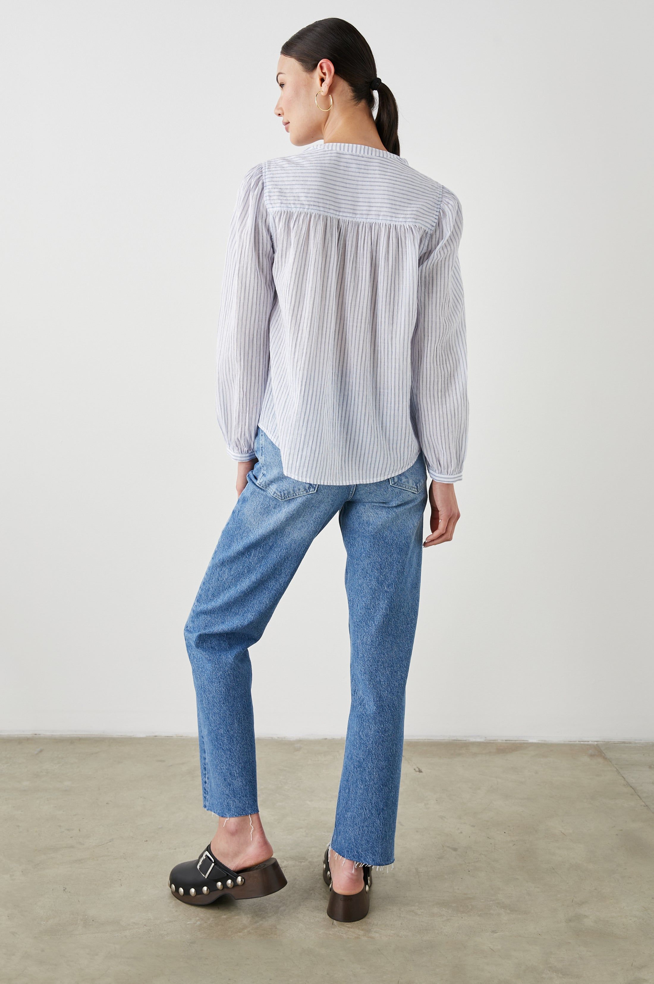 SONNET TOP - CINO STRIPE sold by Rails product image thumbnail 5