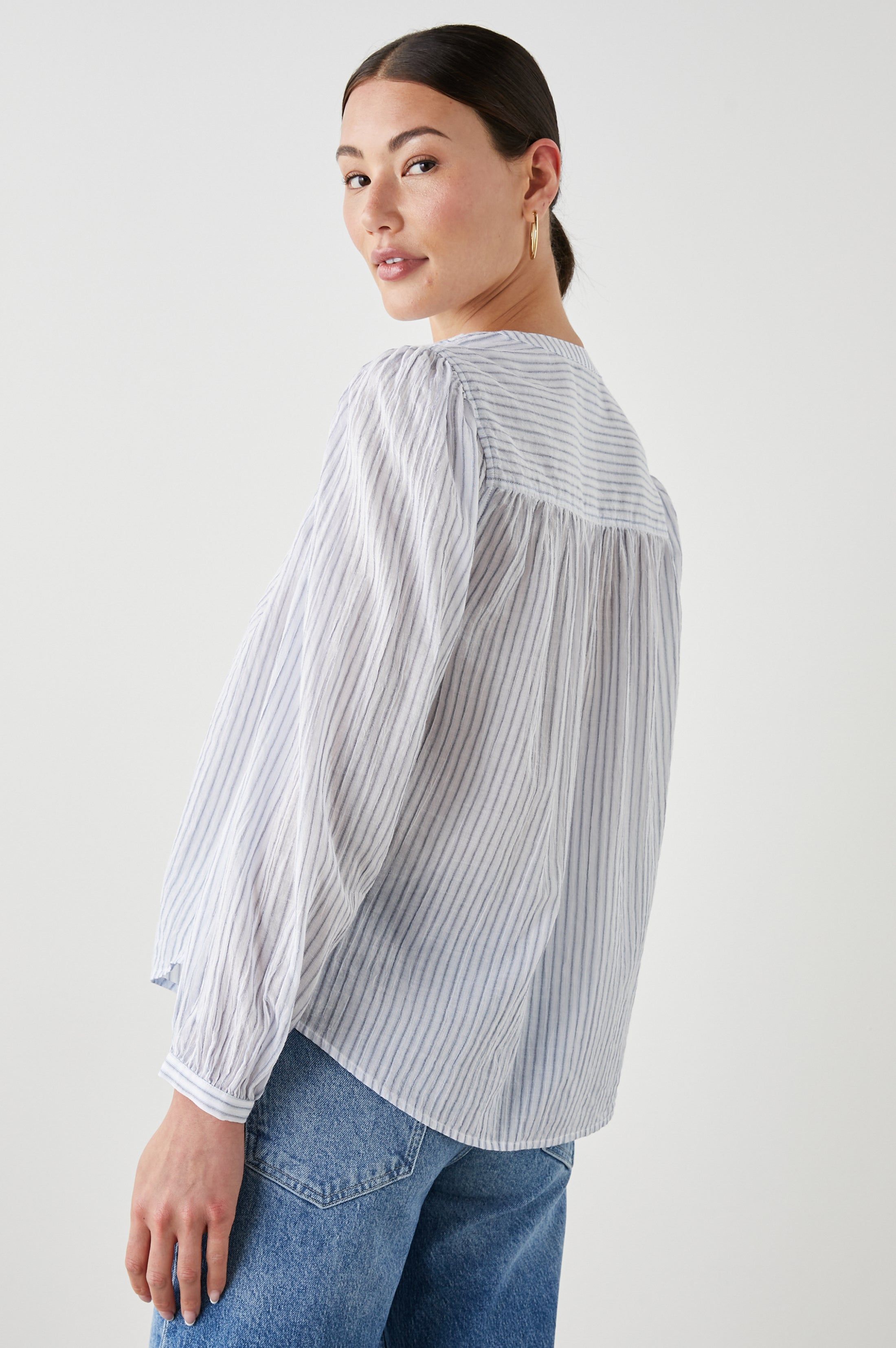 SONNET TOP - CINO STRIPE sold by Rails product image thumbnail 4