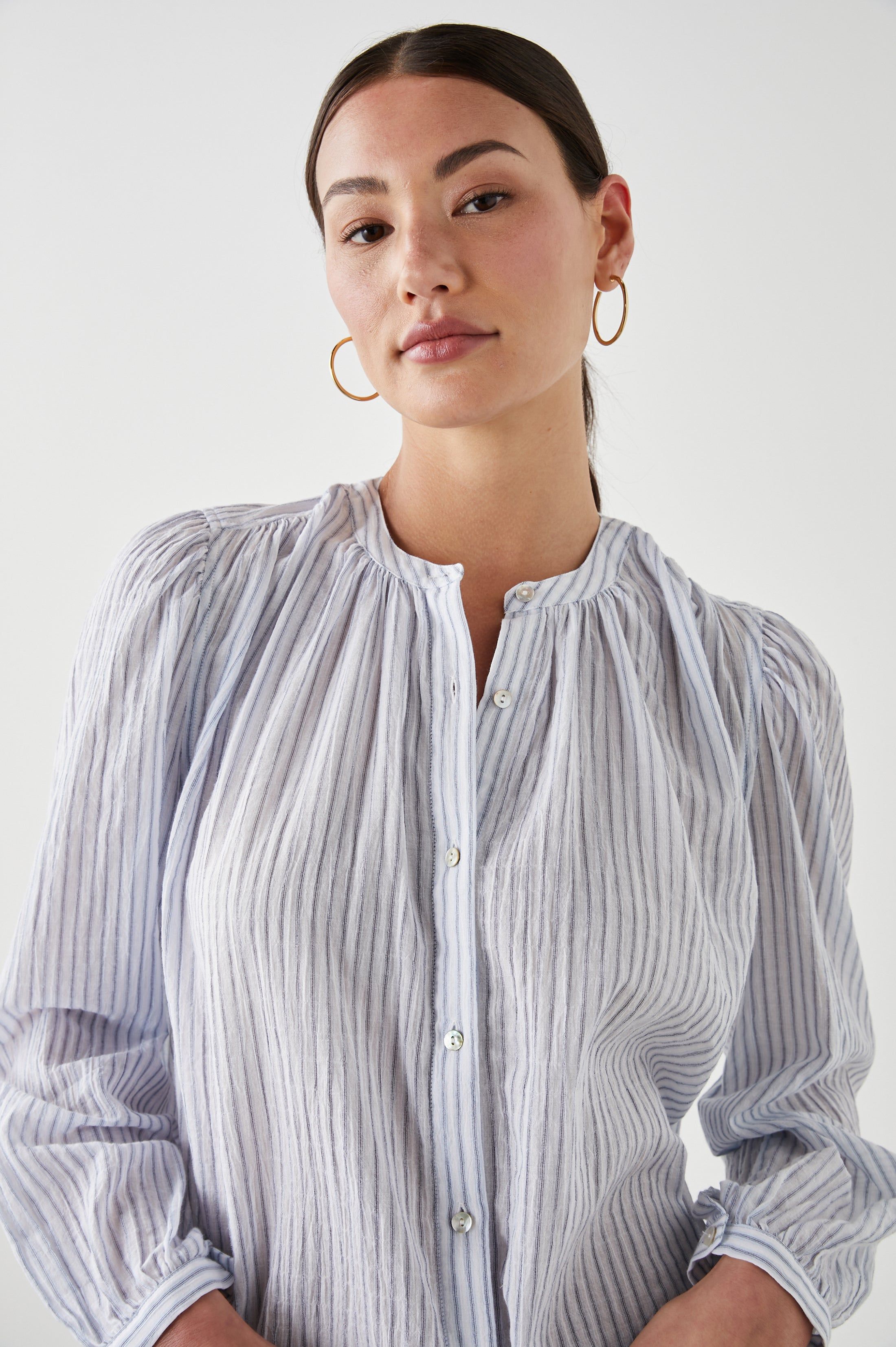 SONNET TOP - CINO STRIPE sold by Rails product image thumbnail 2