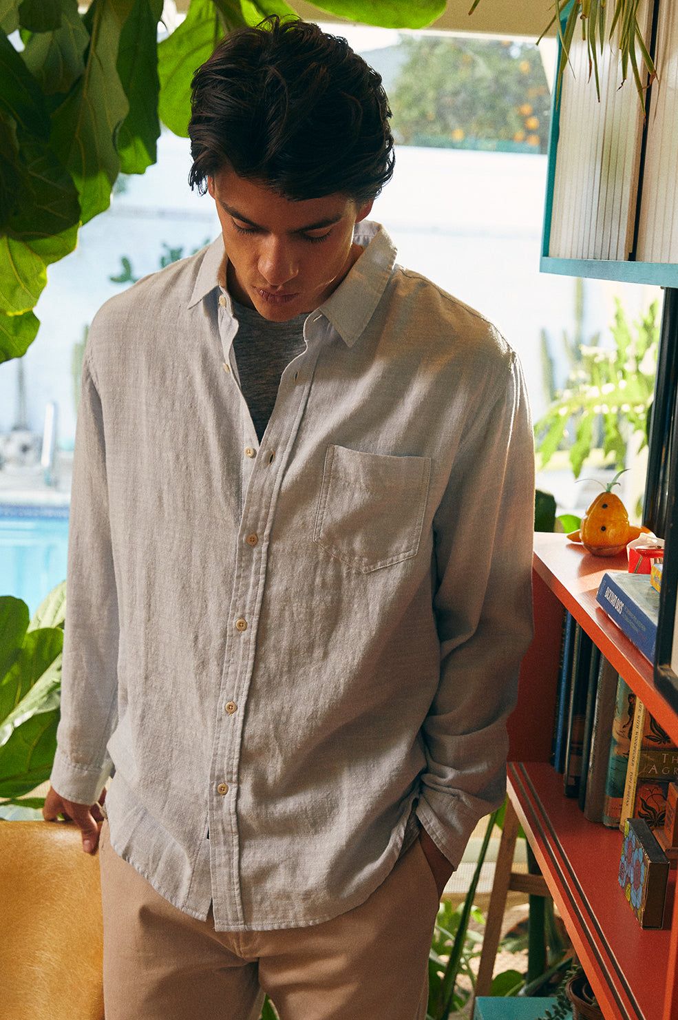 WYATT SHIRT - OXFORD sold by Rails product image thumbnail 2