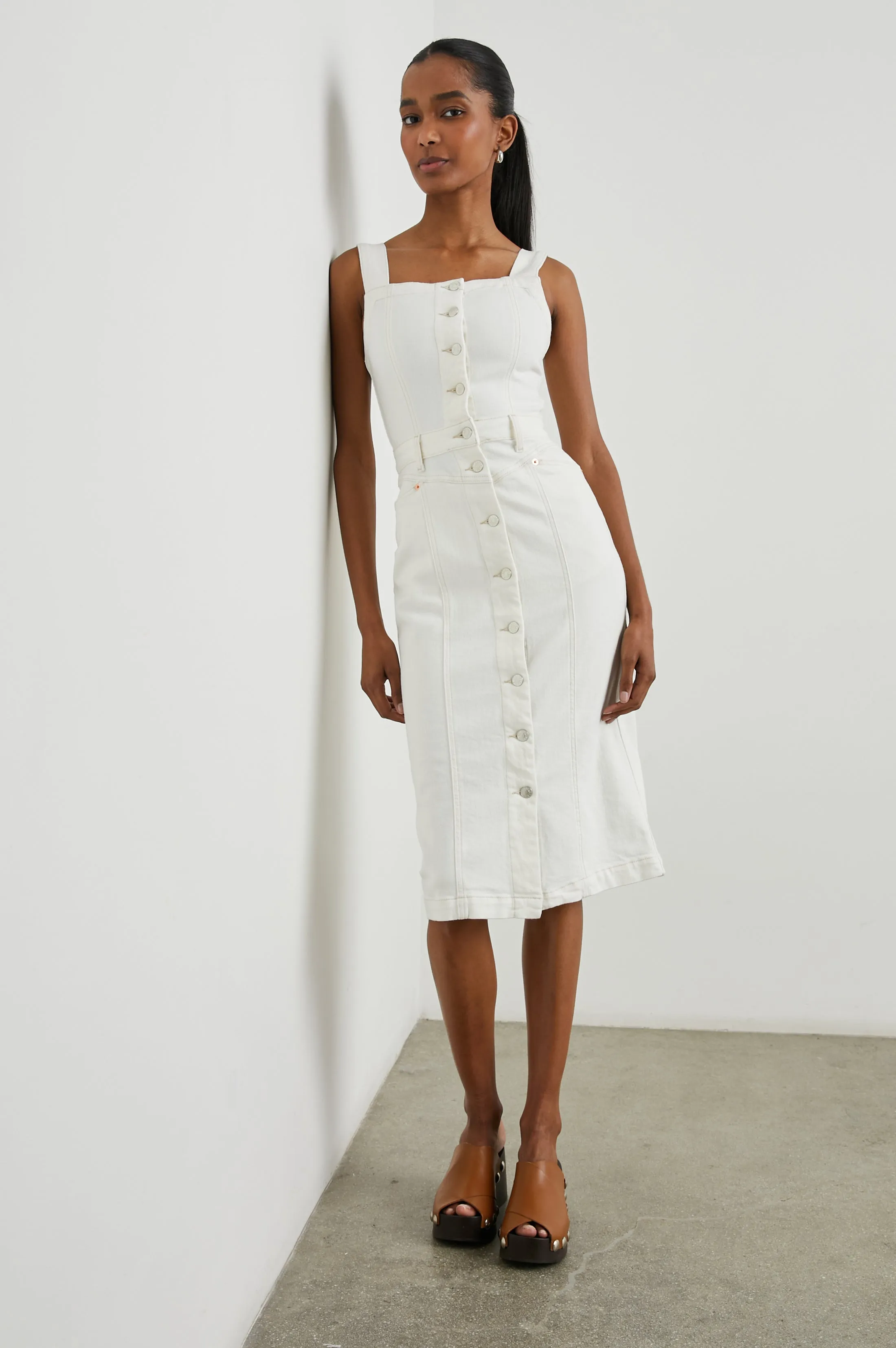 MALIBU DRESS - VINTAGE ECRU sold by Rails