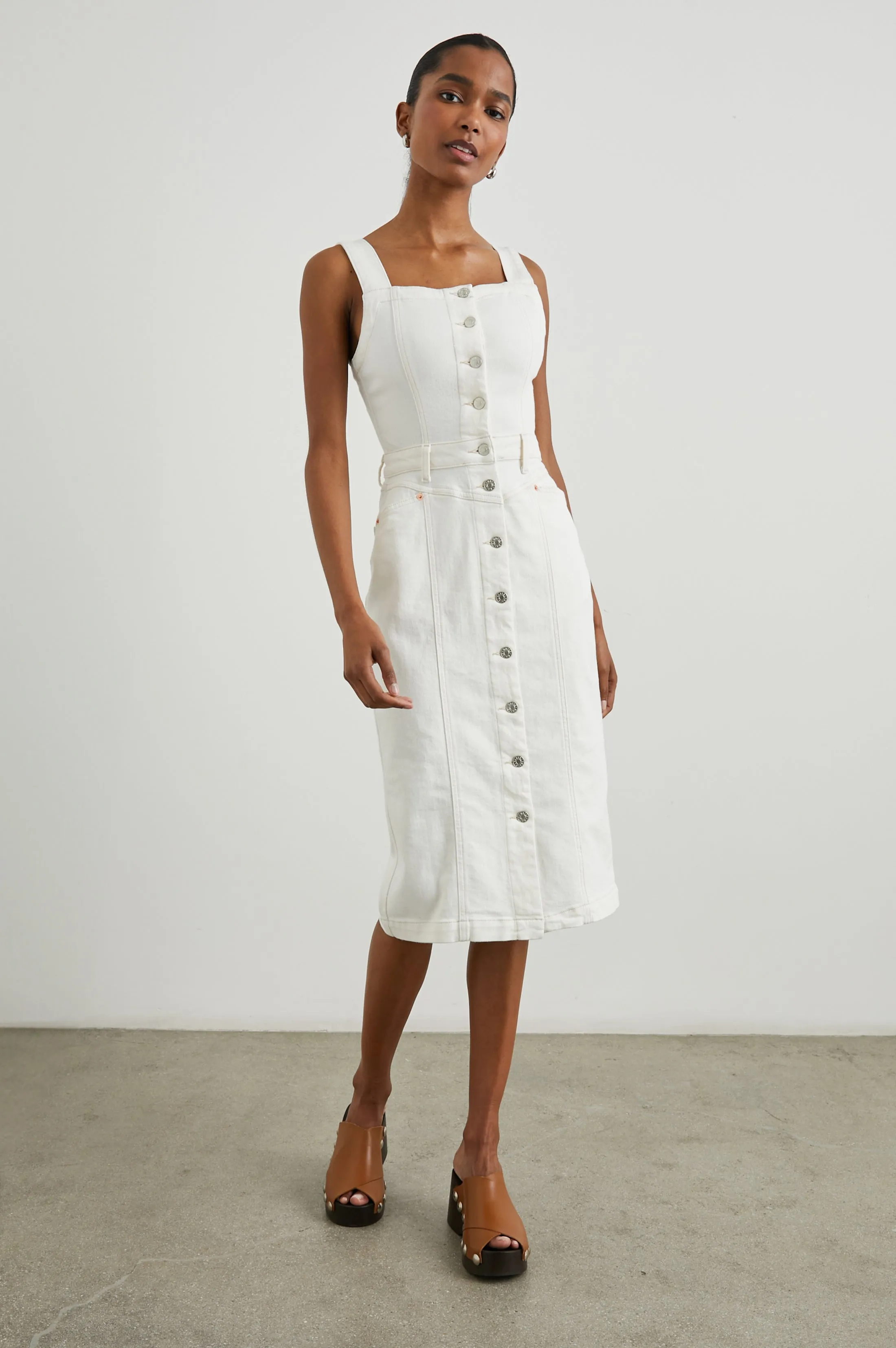 MALIBU DRESS - VINTAGE ECRU sold by Rails product image thumbnail 4