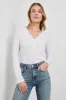 ESSENTIAL HENLEY - WHITE sold by Rails