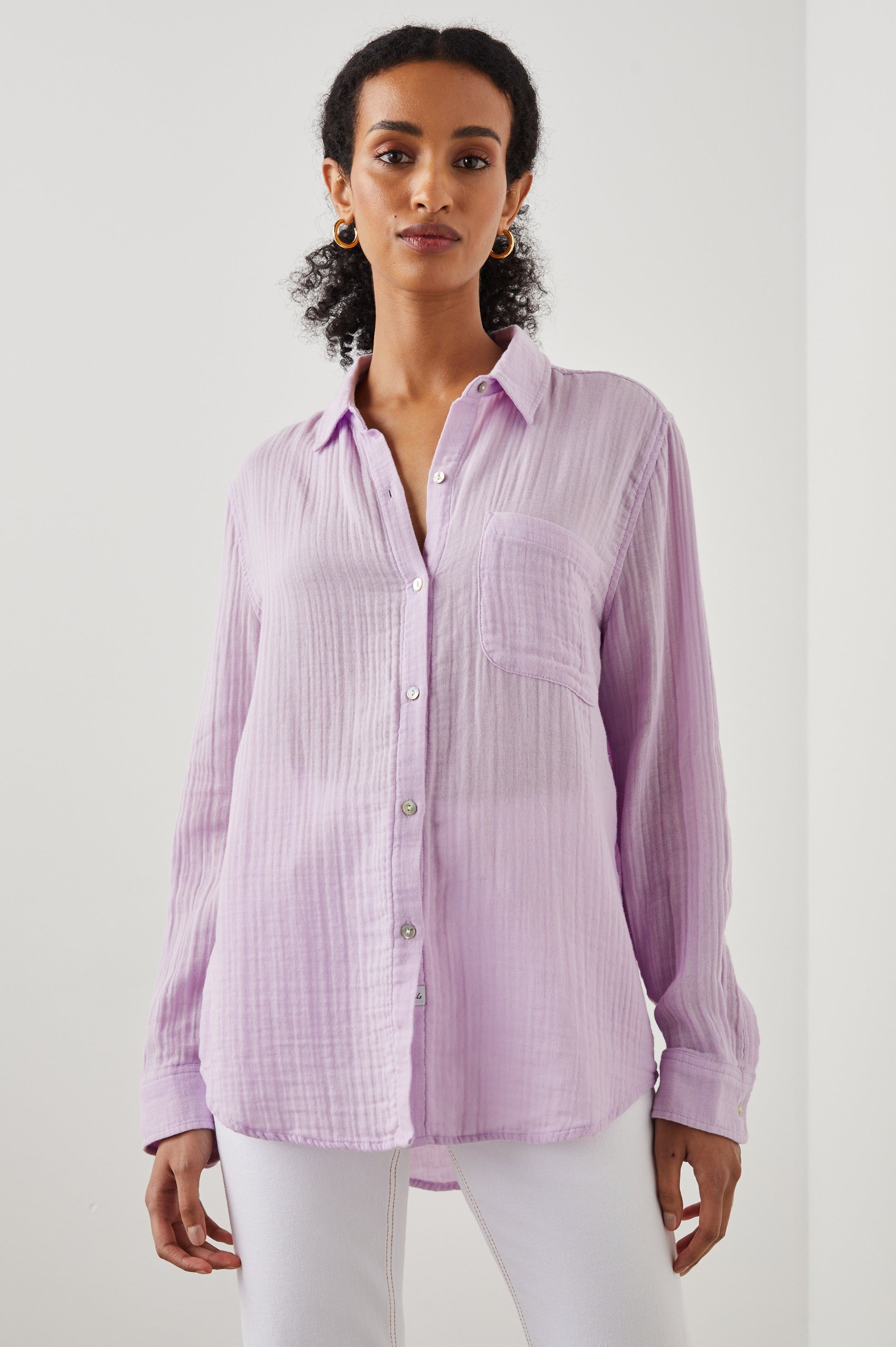 ELLIS SHIRT - ORCHID sold by Rails
