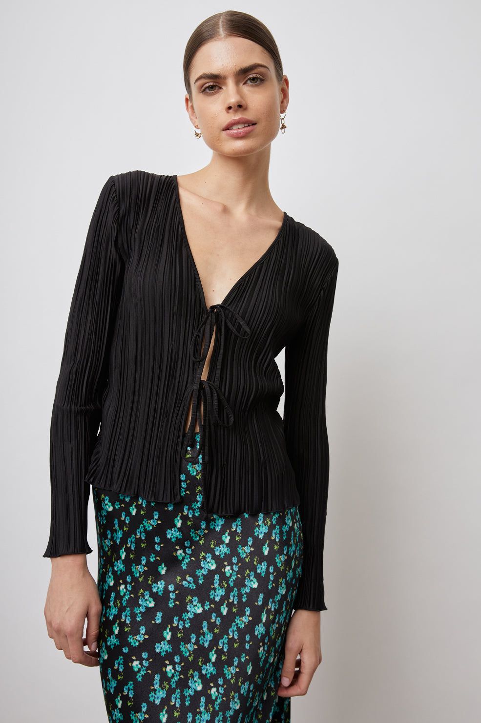 BETHANY TOP - BLACK sold by Rails