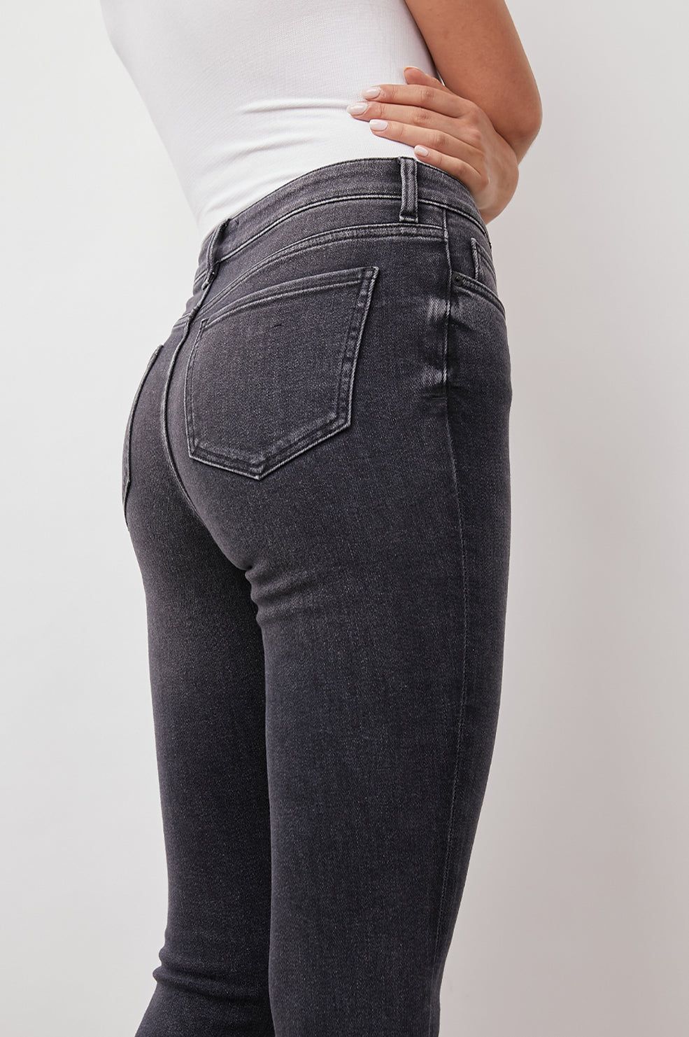 LARCHMONT SKINNY - HIGH RISE SKINNY - COAL sold by Rails product image thumbnail 5