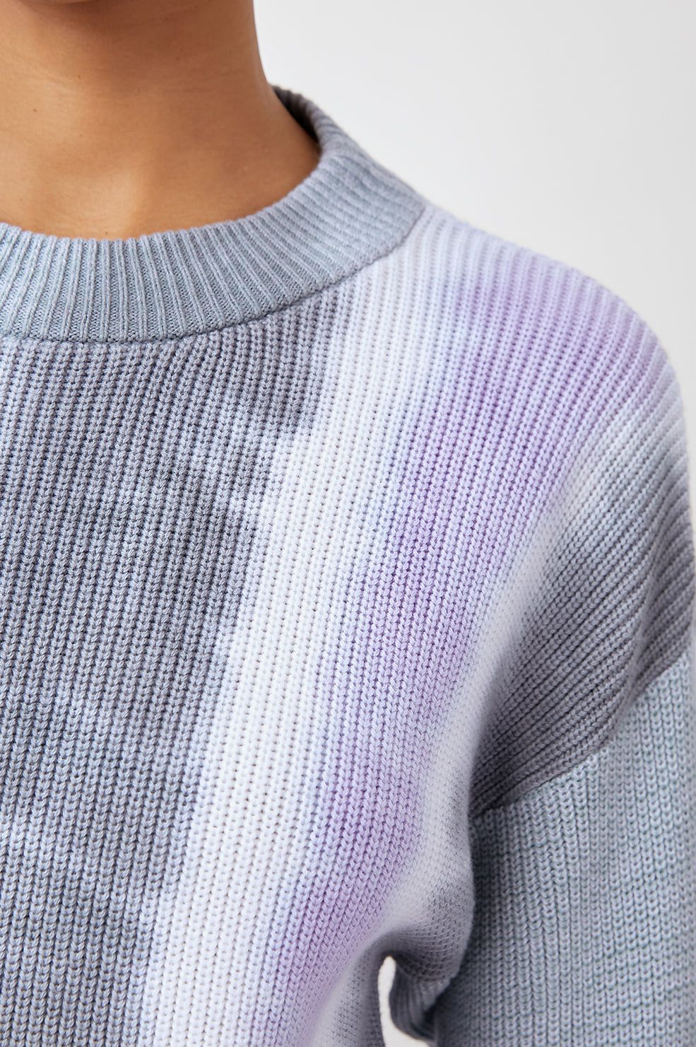 KARIS SWEATER - AQUA TIE DYE sold by Rails product image thumbnail 3