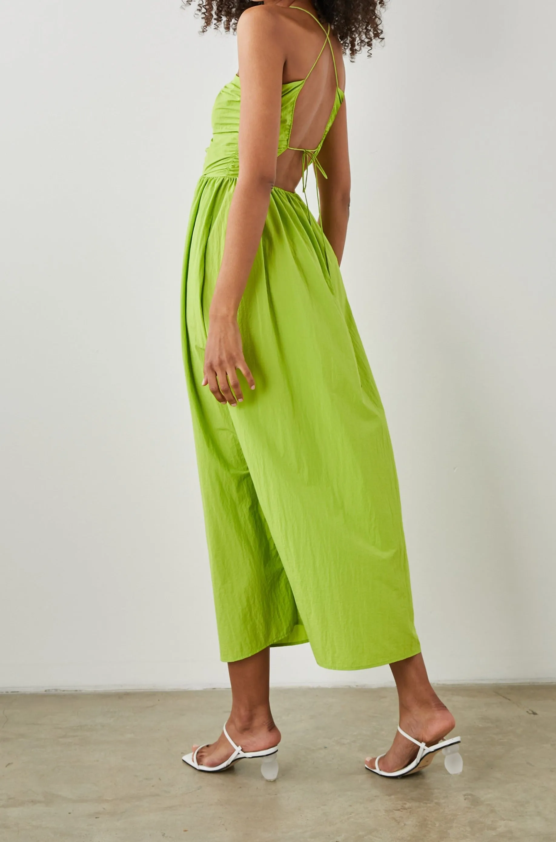 SILVIA DRESS - BANANA LEAF sold by Rails product image thumbnail 3