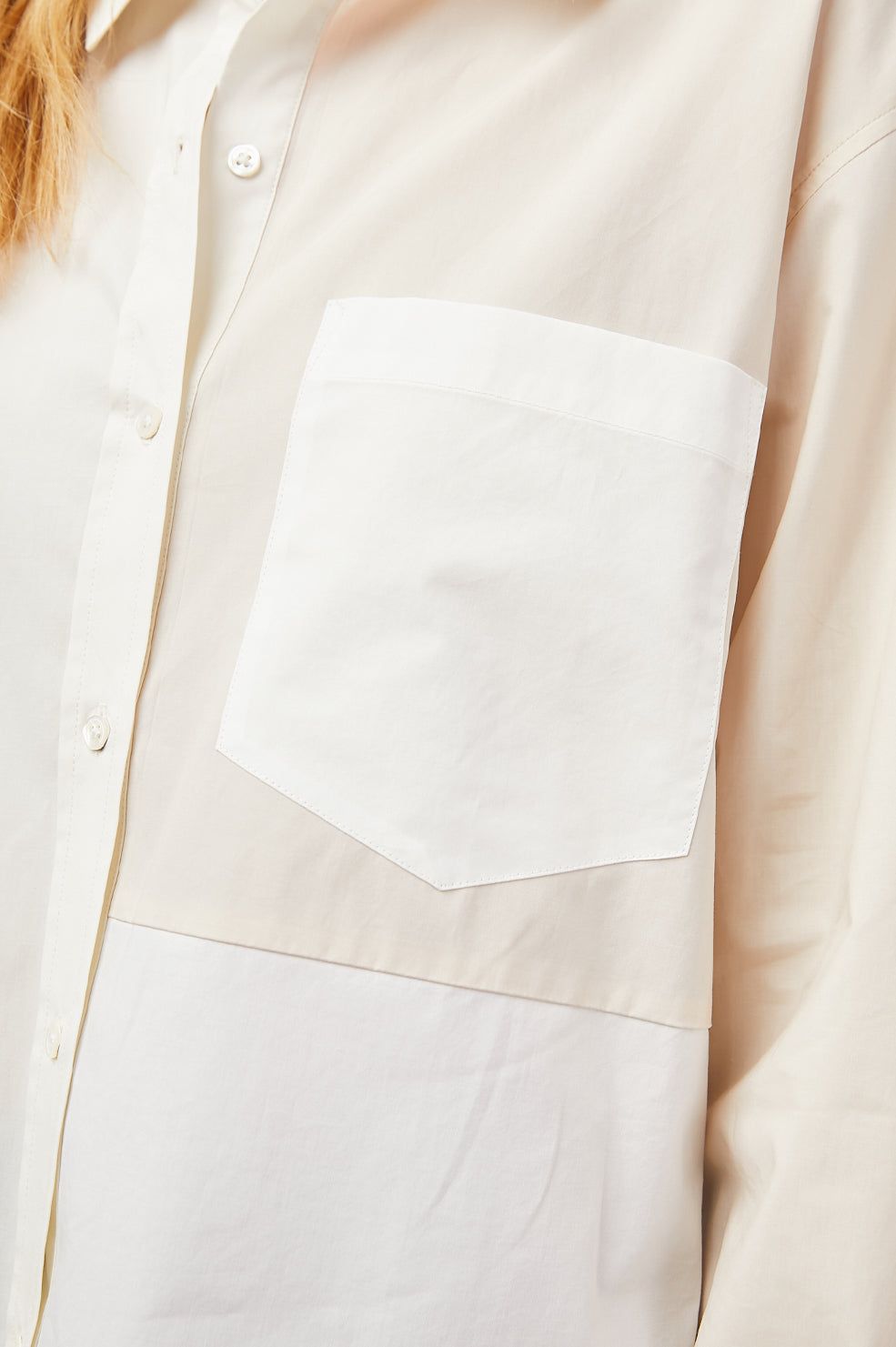 ARLO SHIRT - IVORY COLOR BLOCK sold by Rails product image thumbnail 2