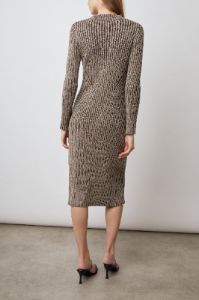 NELLIE DRESS - BROWN MULTI sold by Rails